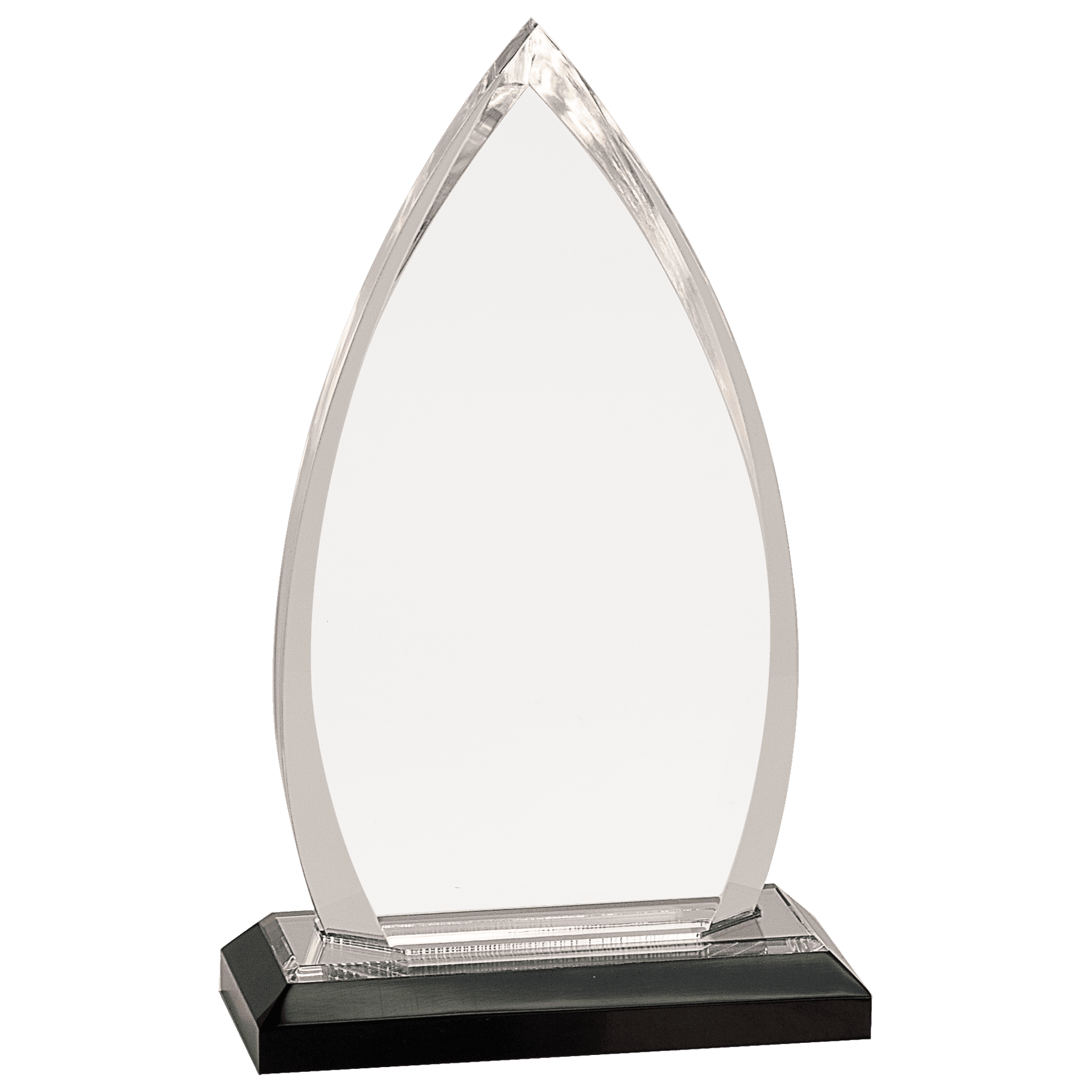 SILVER OVAL IMPRESS ACRYLIC