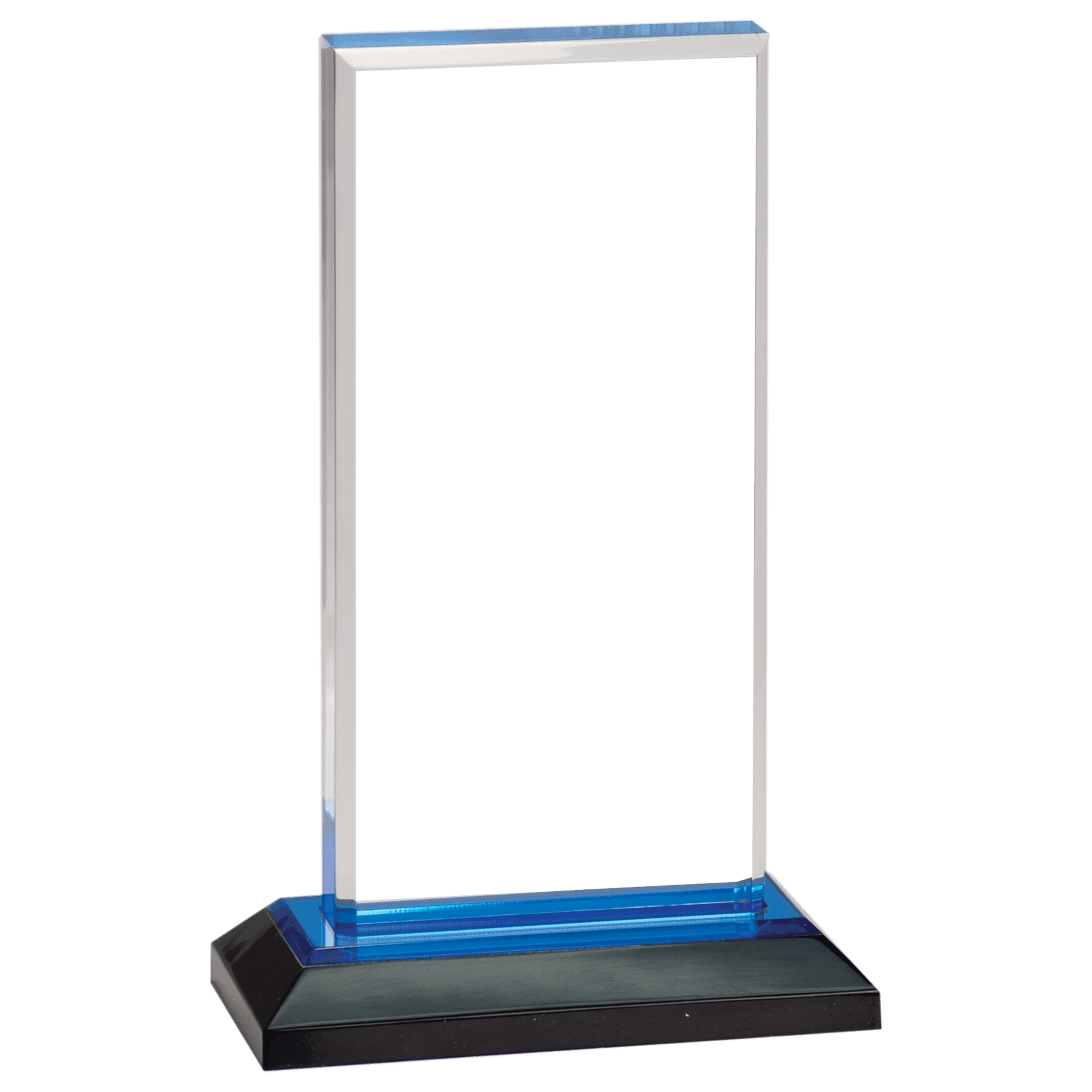 BLUE BEVELED IMPRESS ACRYLIC