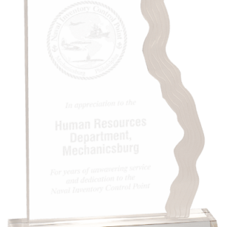 CLEAR ACRYLIC WATERFALL