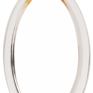 GOLD OVAL HALO ACRYLIC