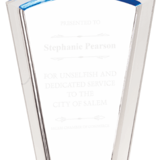 BLUE FAN HALO ACRYLIC