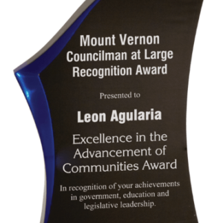 BLACK/BLUE LUMINARY SURGE ACRYLIC