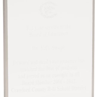 CLEAR RECTANGLE ACRYLIC