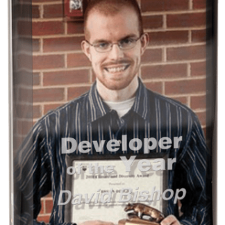 CLEAR/BLACK MAGNETIC ACRYLIC