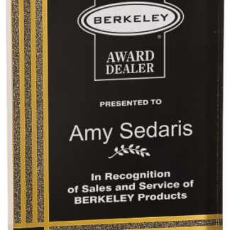 BLACK DIAMONDS RECTANGLE ACRYLIC