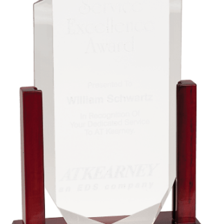 CLEAR ROYAL CROWN ACRYLIC