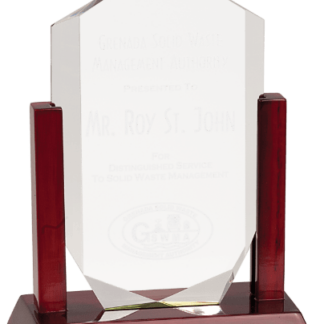 CLEAR ROYAL CROWN ACRYLIC