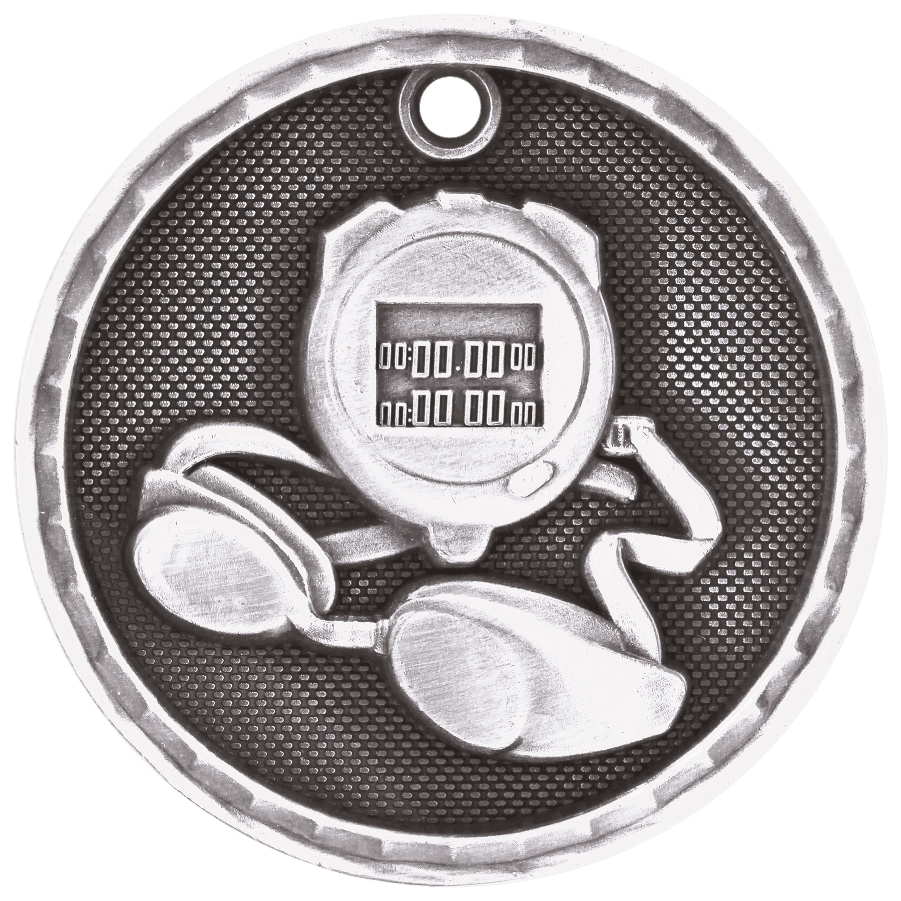 Swimming 3-D Medal-Silver
