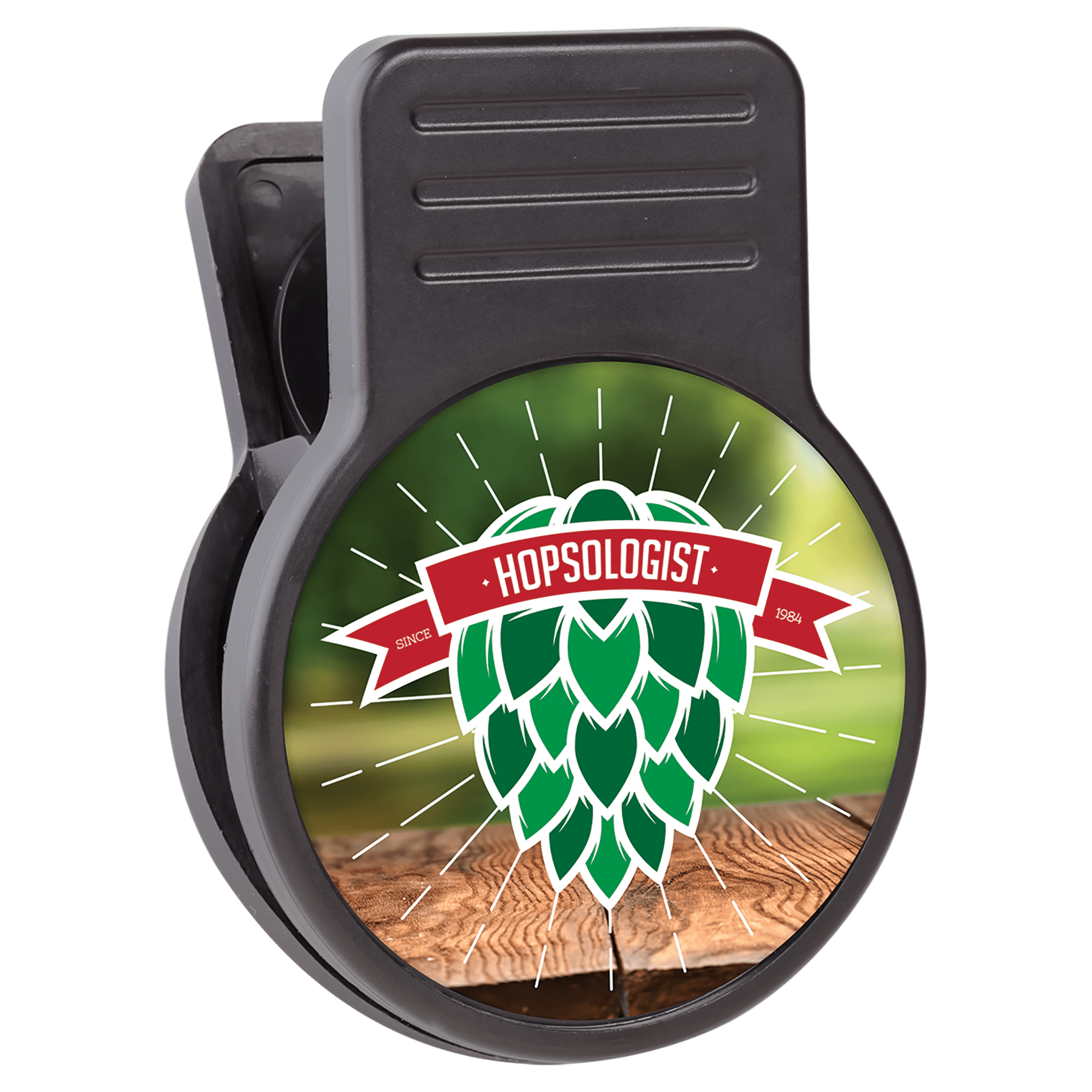 Magnetic Bag Clip with Bottle Opener and 2" Insert