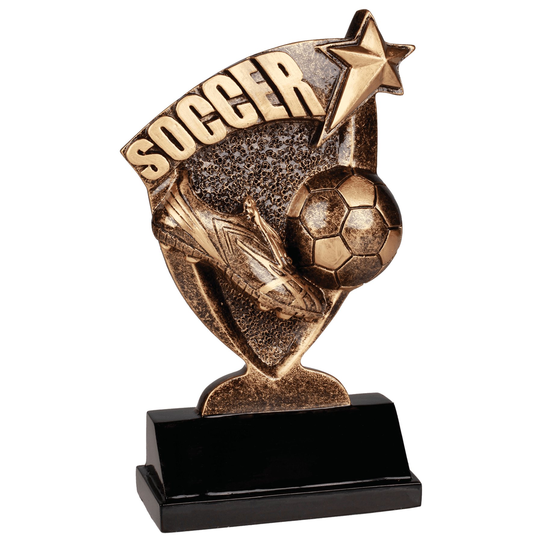 Soccer Broadcast Resin-6"