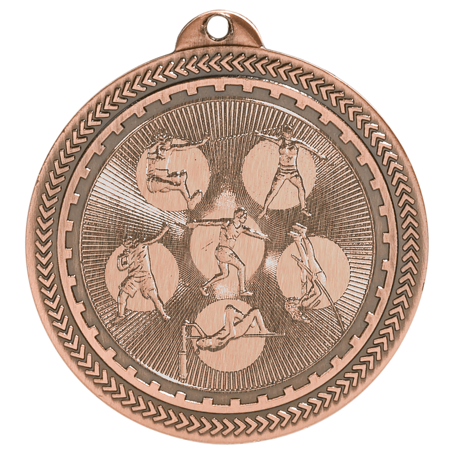 Track & Field BriteLazer Medal-Bronze