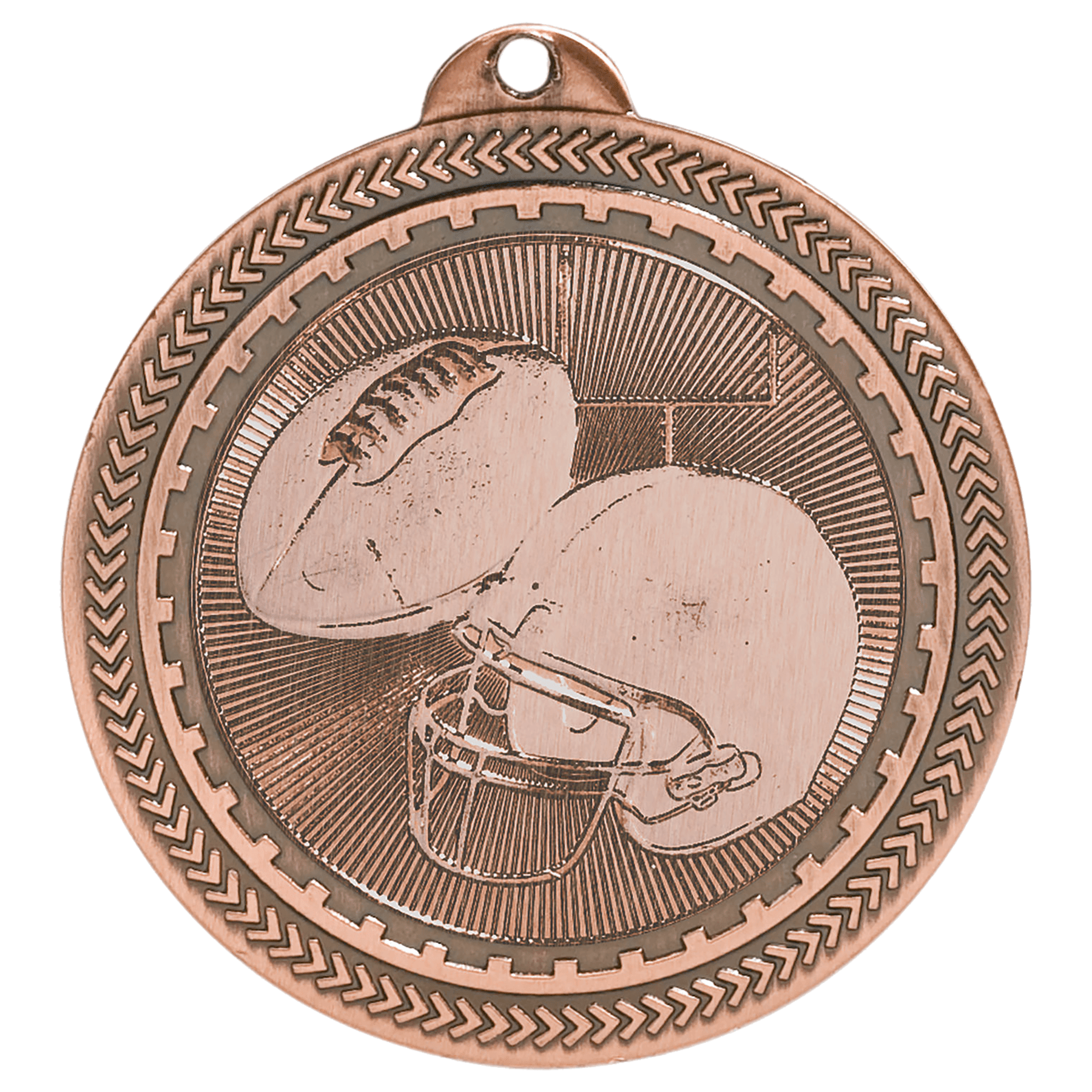 Football Starbrite Medal-Bronze