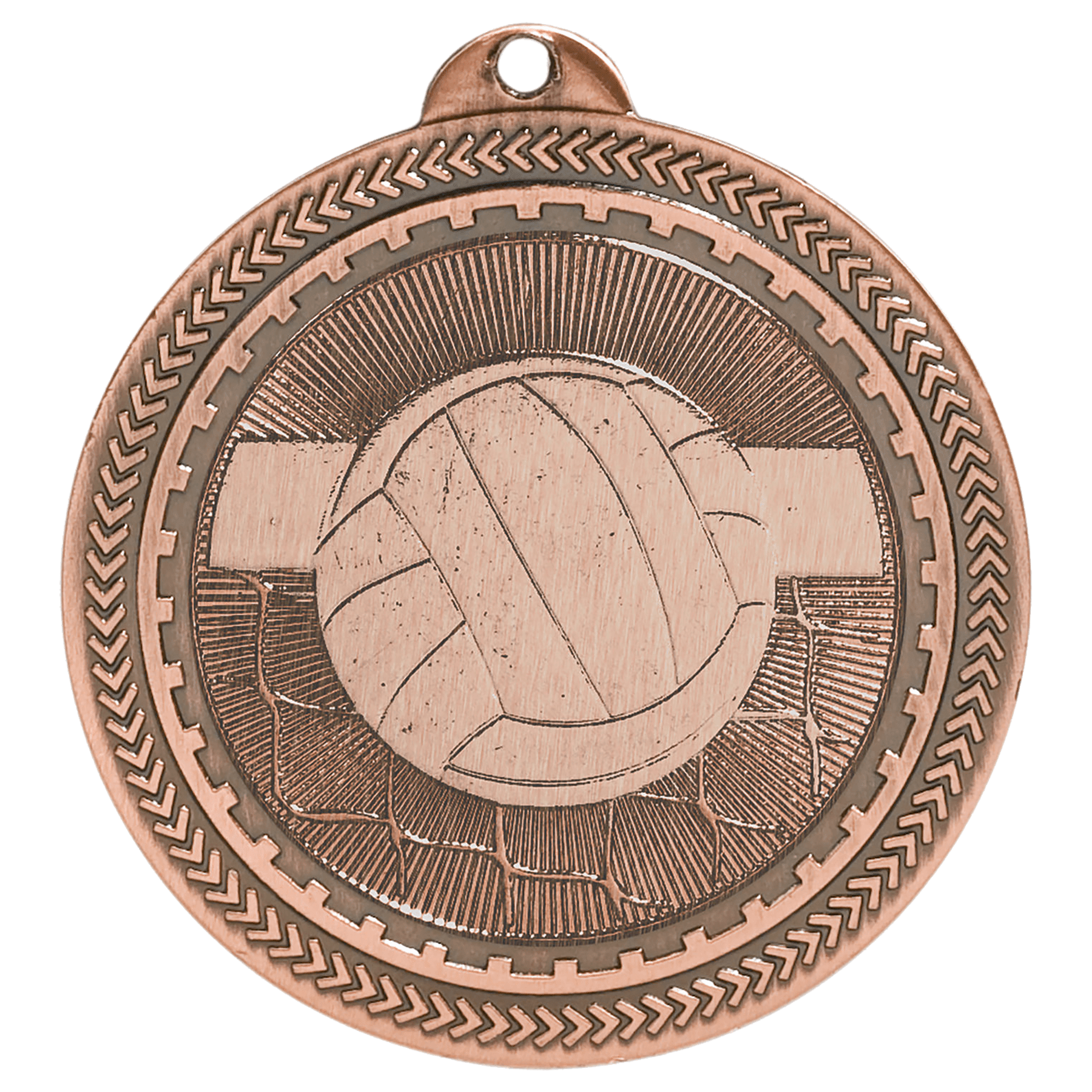 Volleyball BriteLazer Medal-Bronze