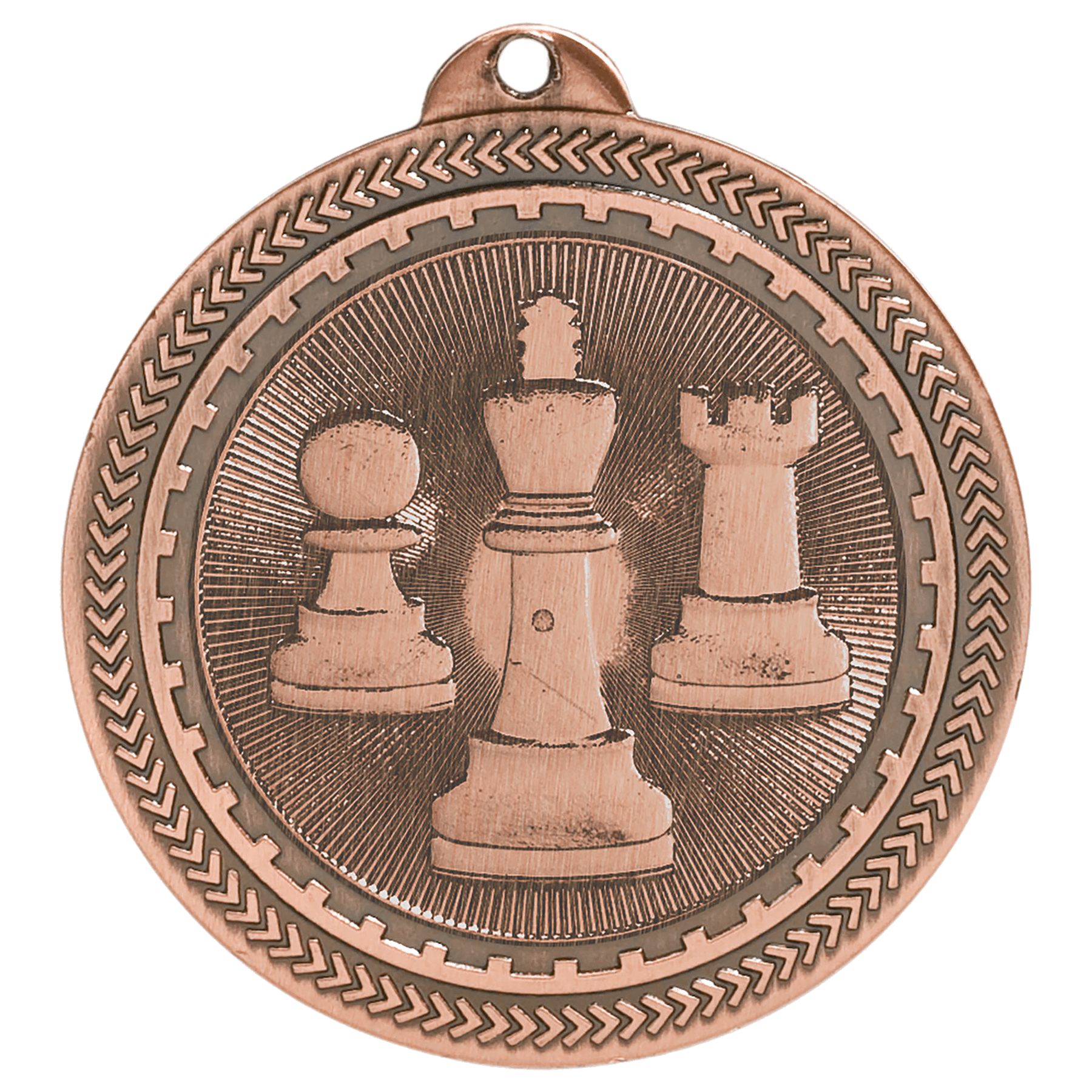 Chess BriteLazer Medal-Bronze