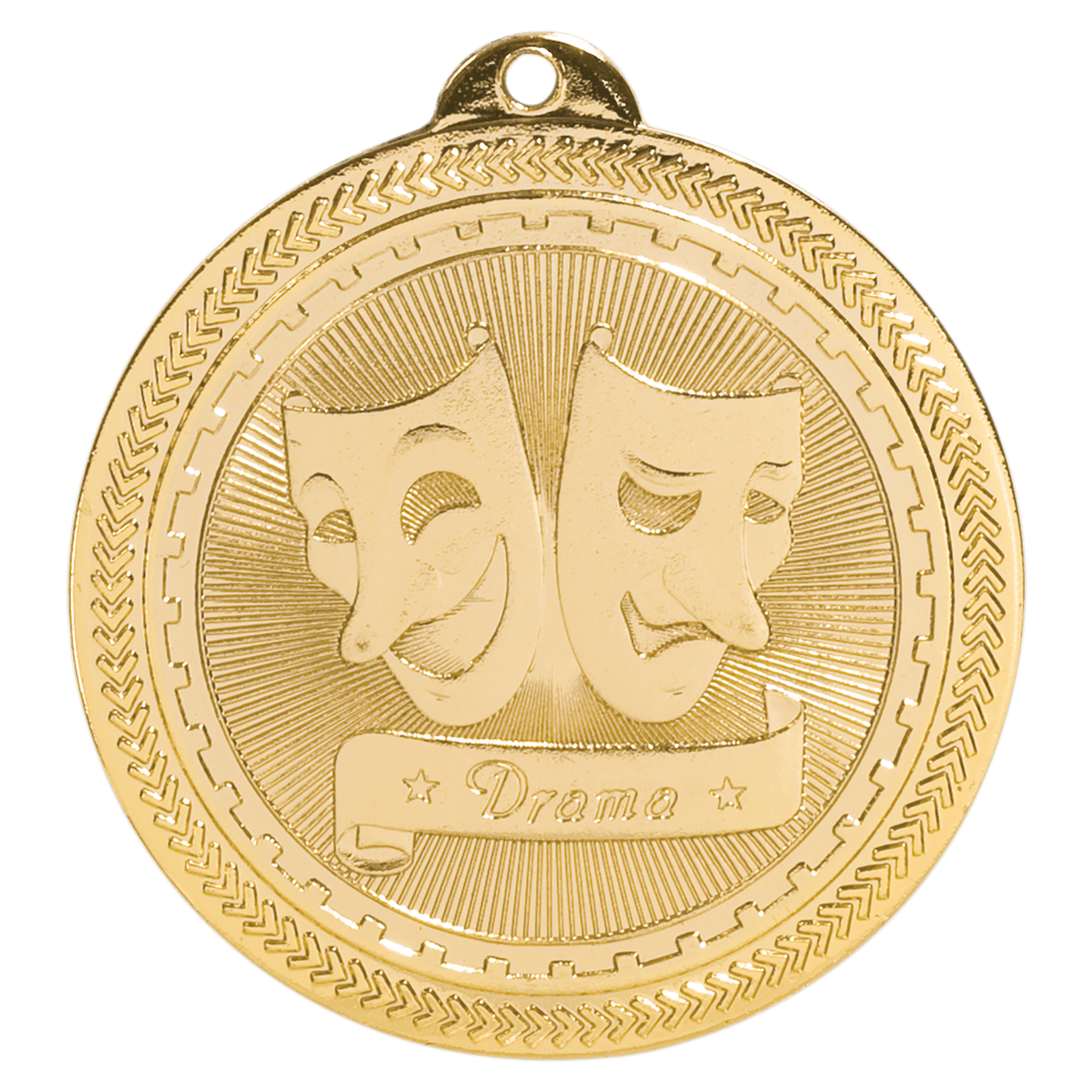 Drama BriteLazer Medal-Gold