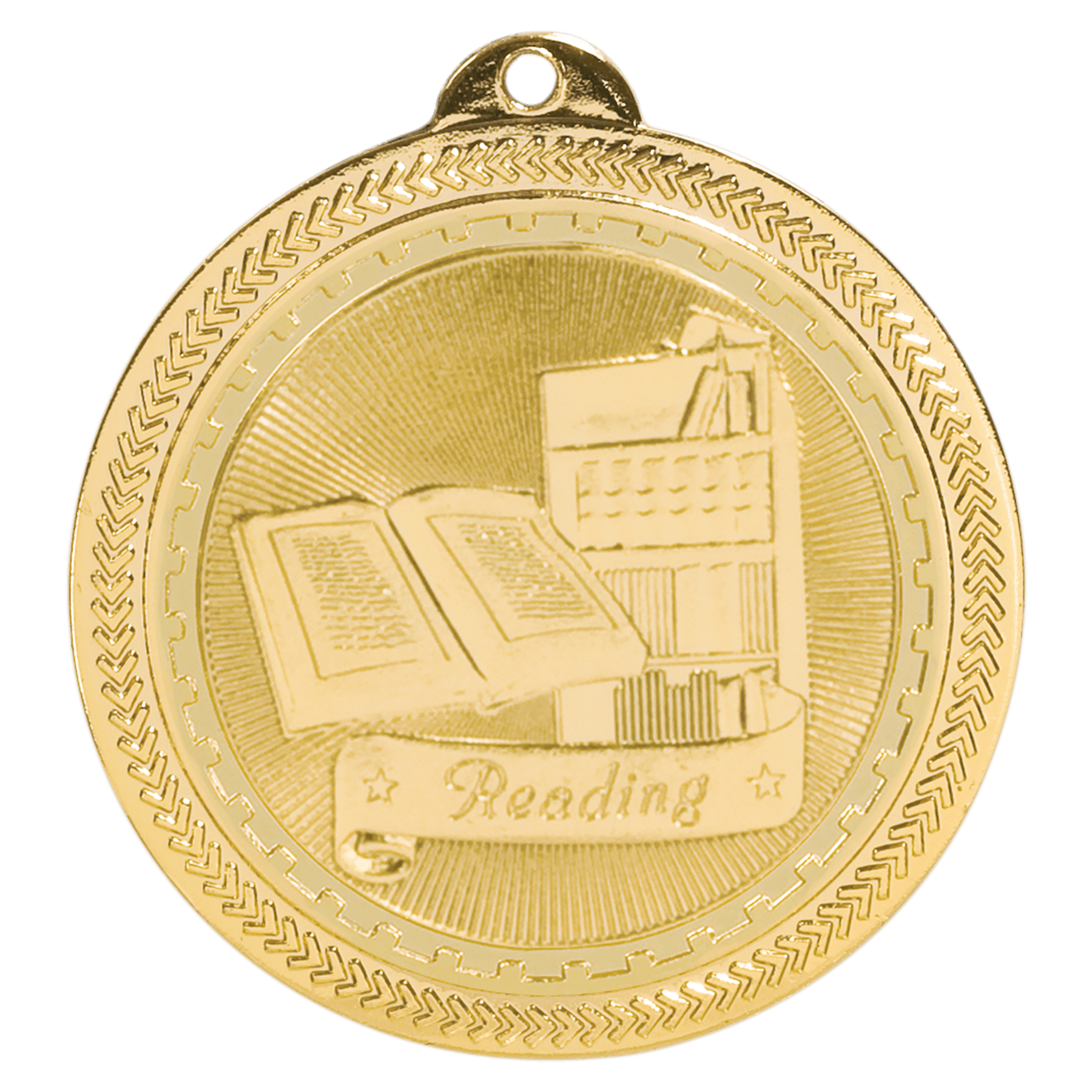 Reading BriteLazer Medal-Gold