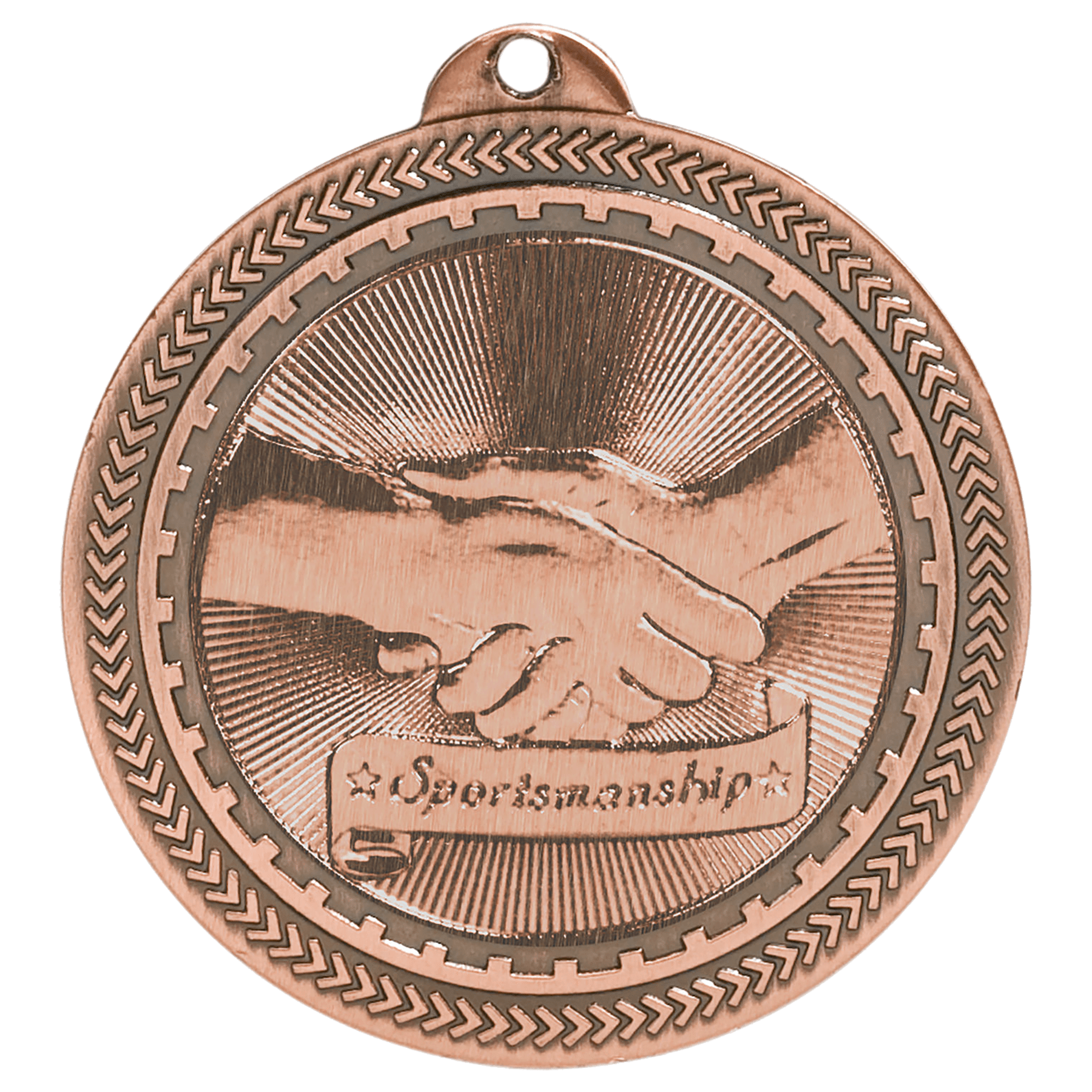 Sportsmanship BriteLazer Medal-Bronze