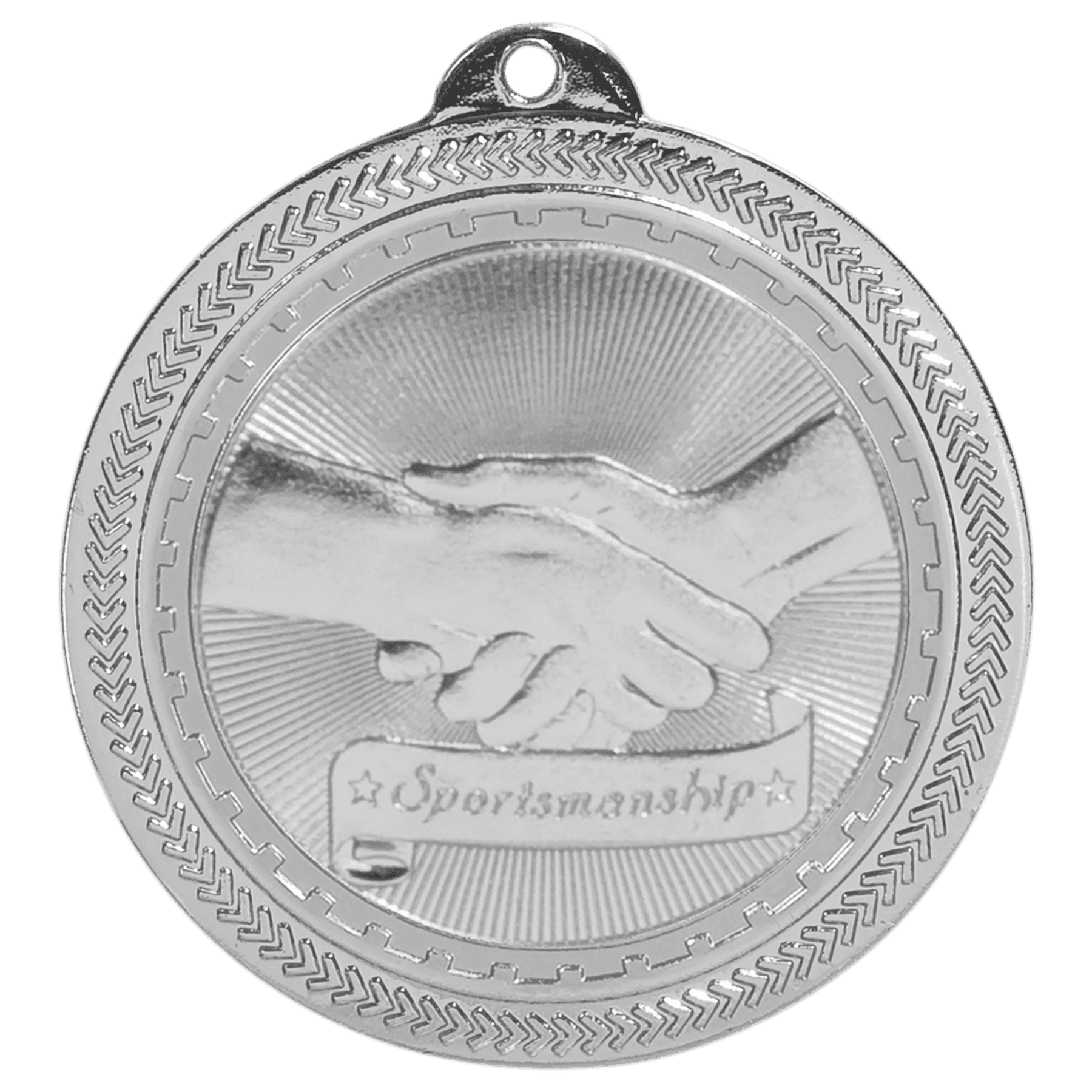 Sportsmanship BriteLazer Medal-Silver