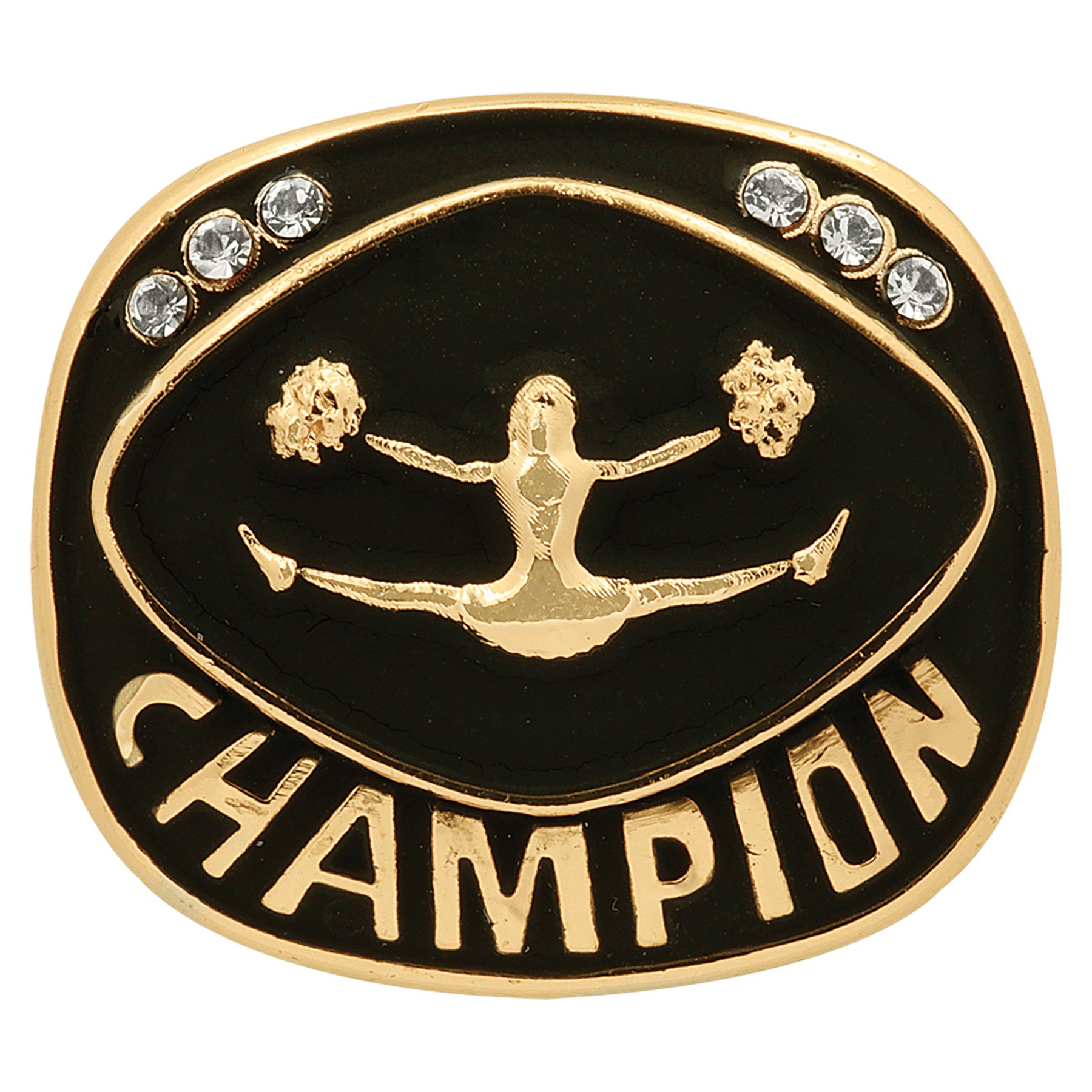 Cheer Metal Champion Ring Insert (Price includes ring ordered by size)