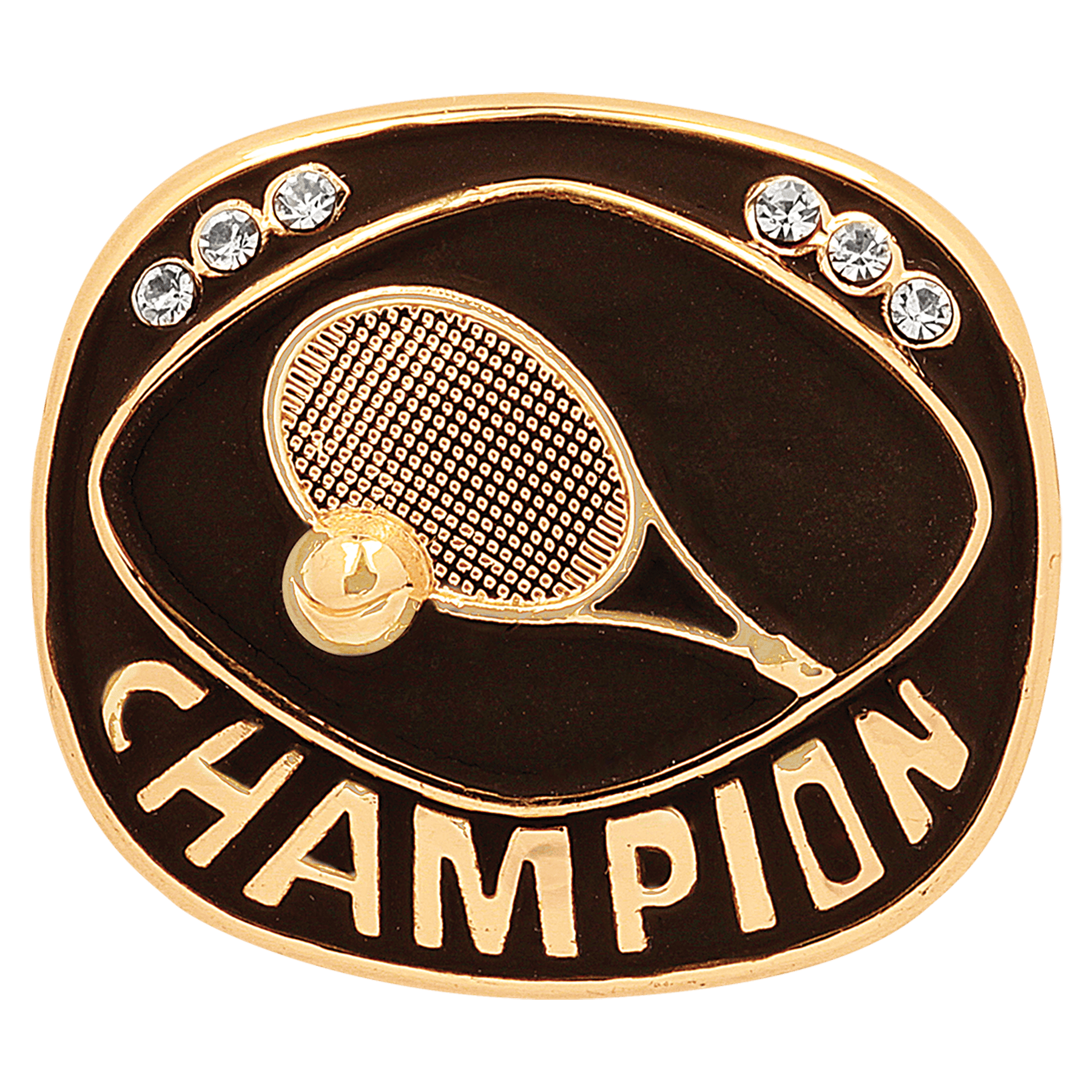 Tennis Champion Ring Insert (Price includes ring ordered by size)