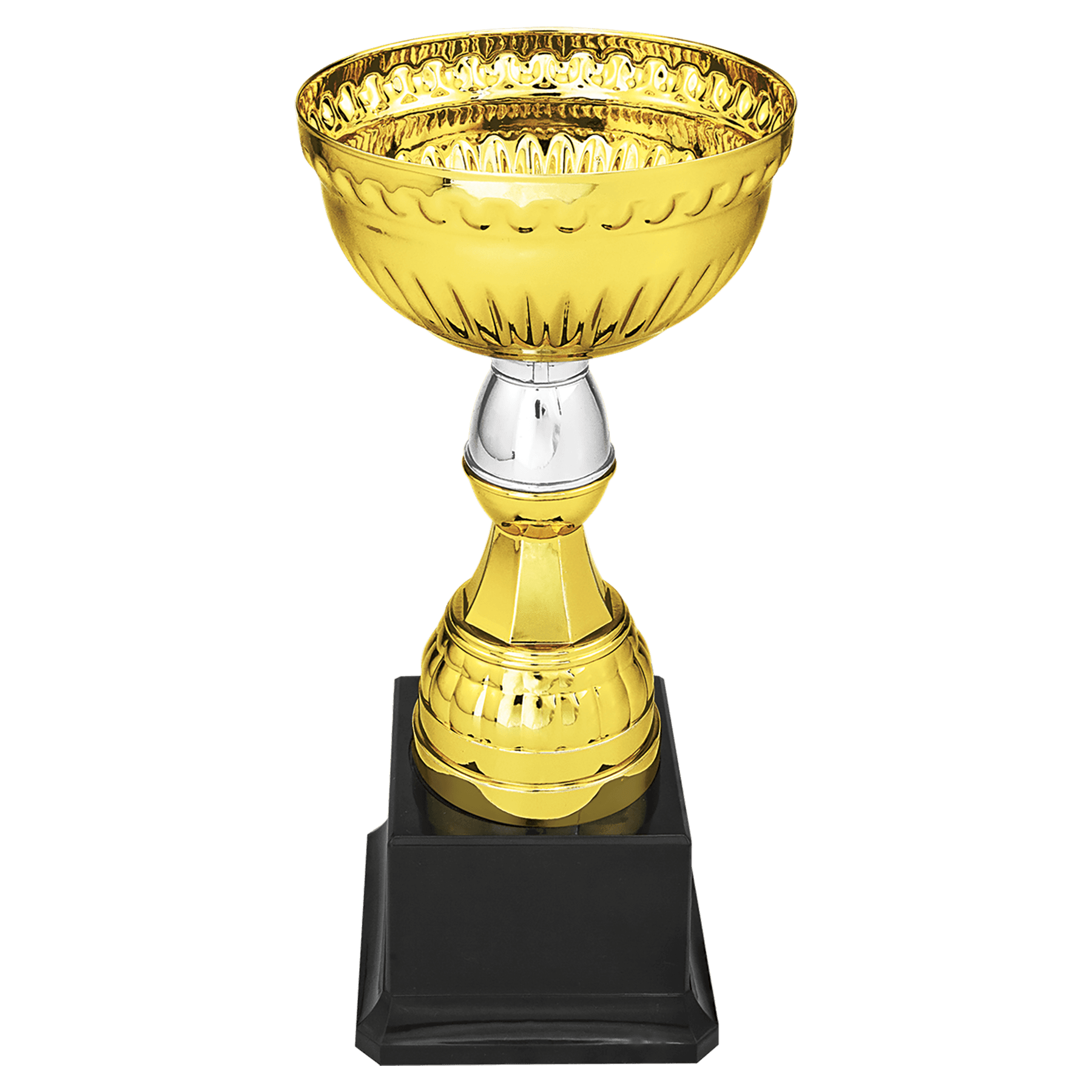Gold/Silver Metal Cup-8"