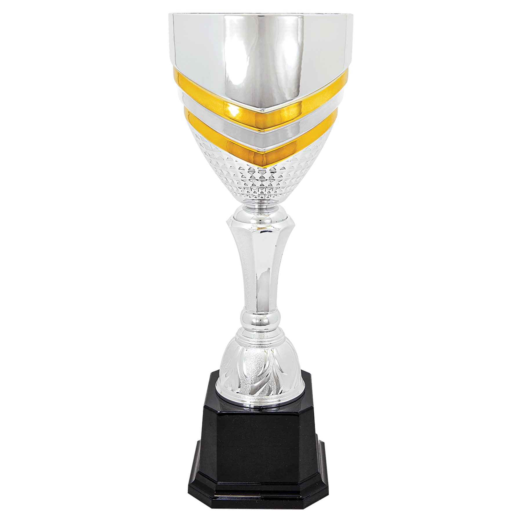 Silver/Gold Metal Cup-17"