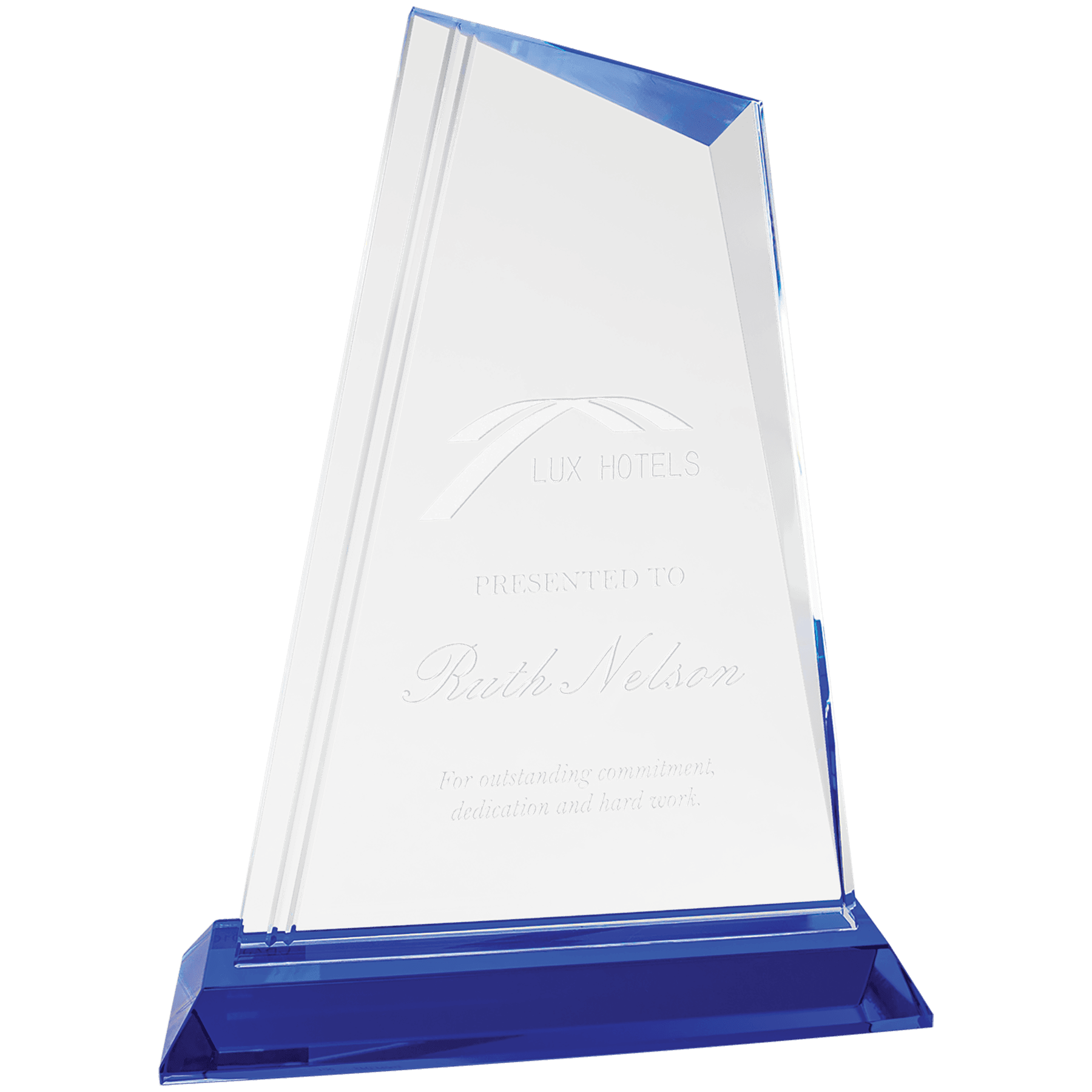 Large Crystal Peak with Blue Base