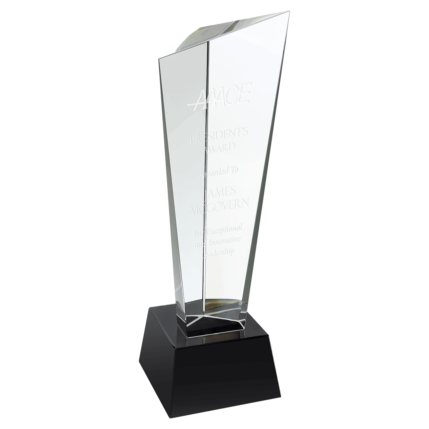 Crystal Large 3D Rising Peak