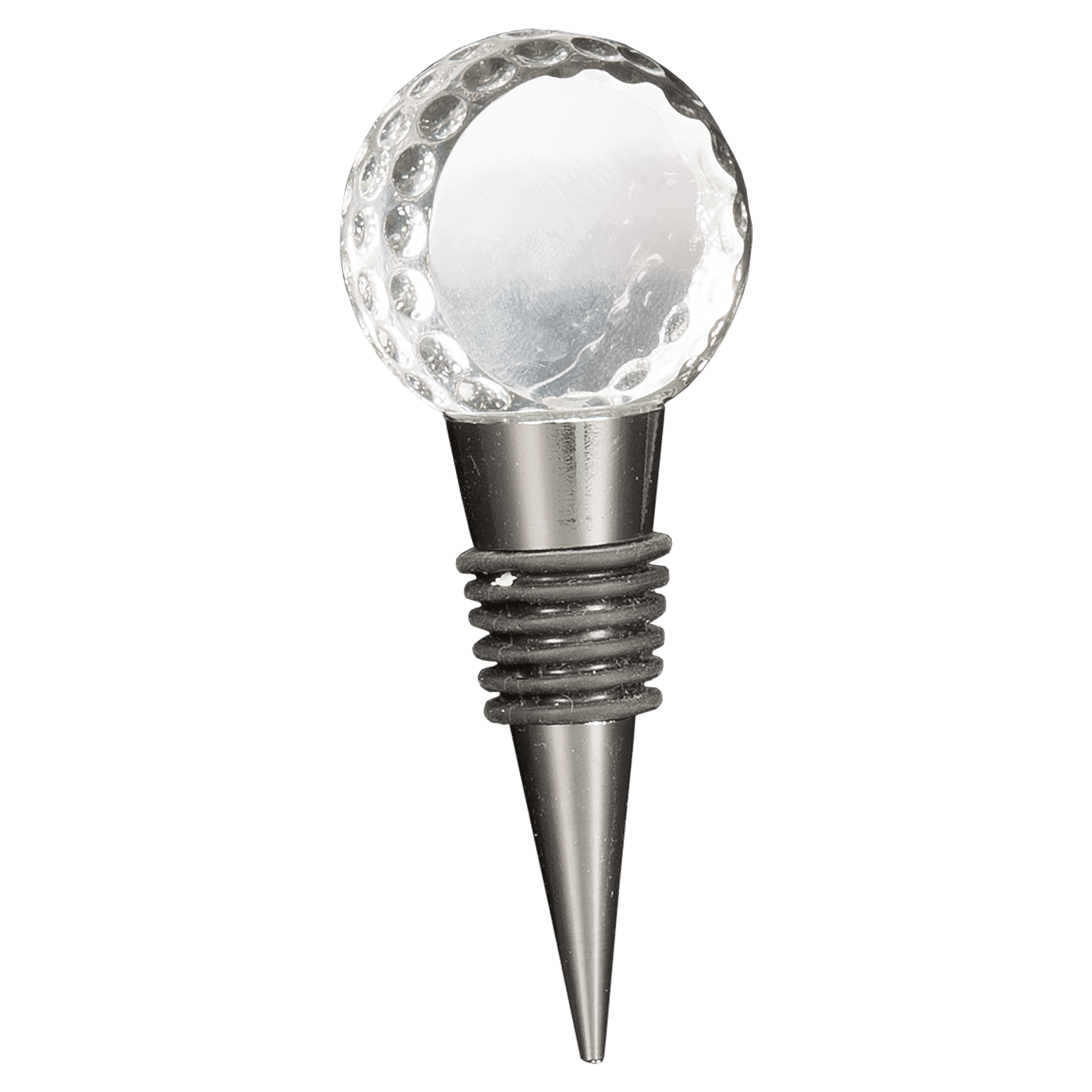 Crystal Golf Ball Wine Stopper