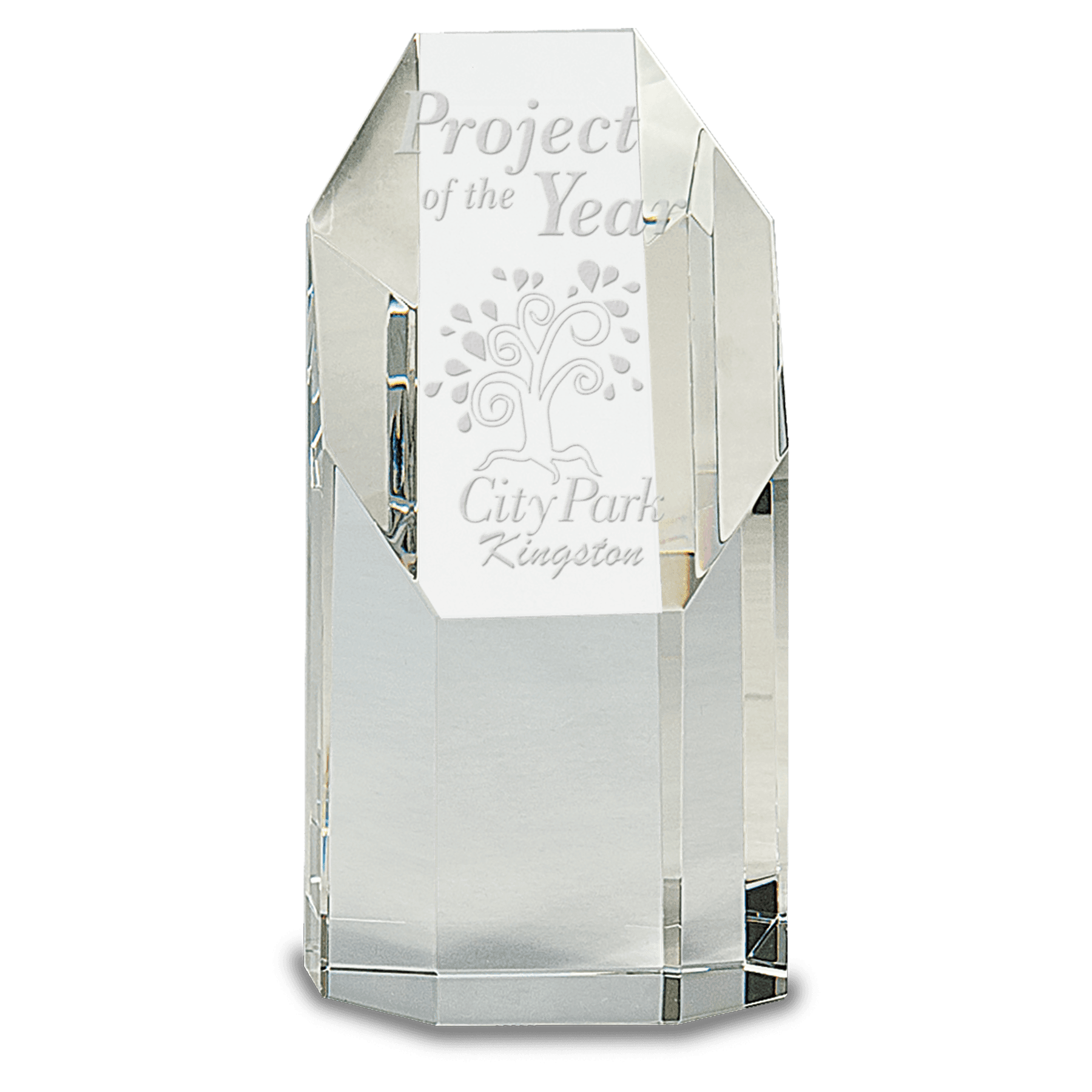 Medium Crystal Octagon Tower