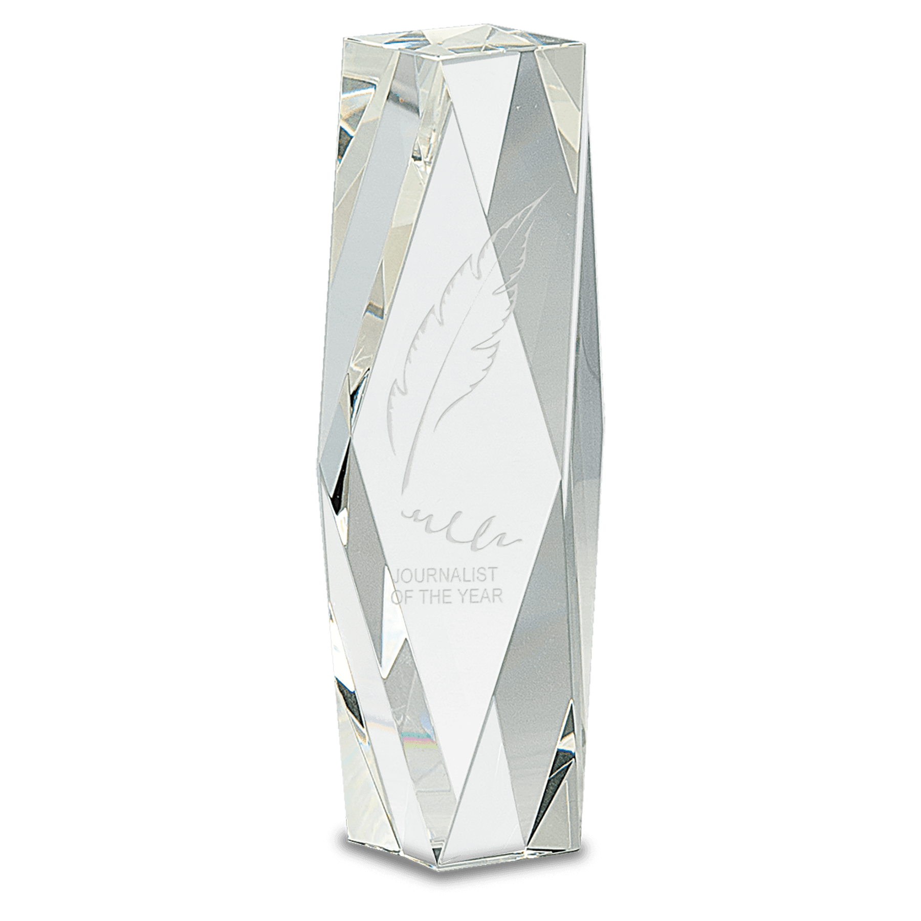 8" Crystal Facet Tower