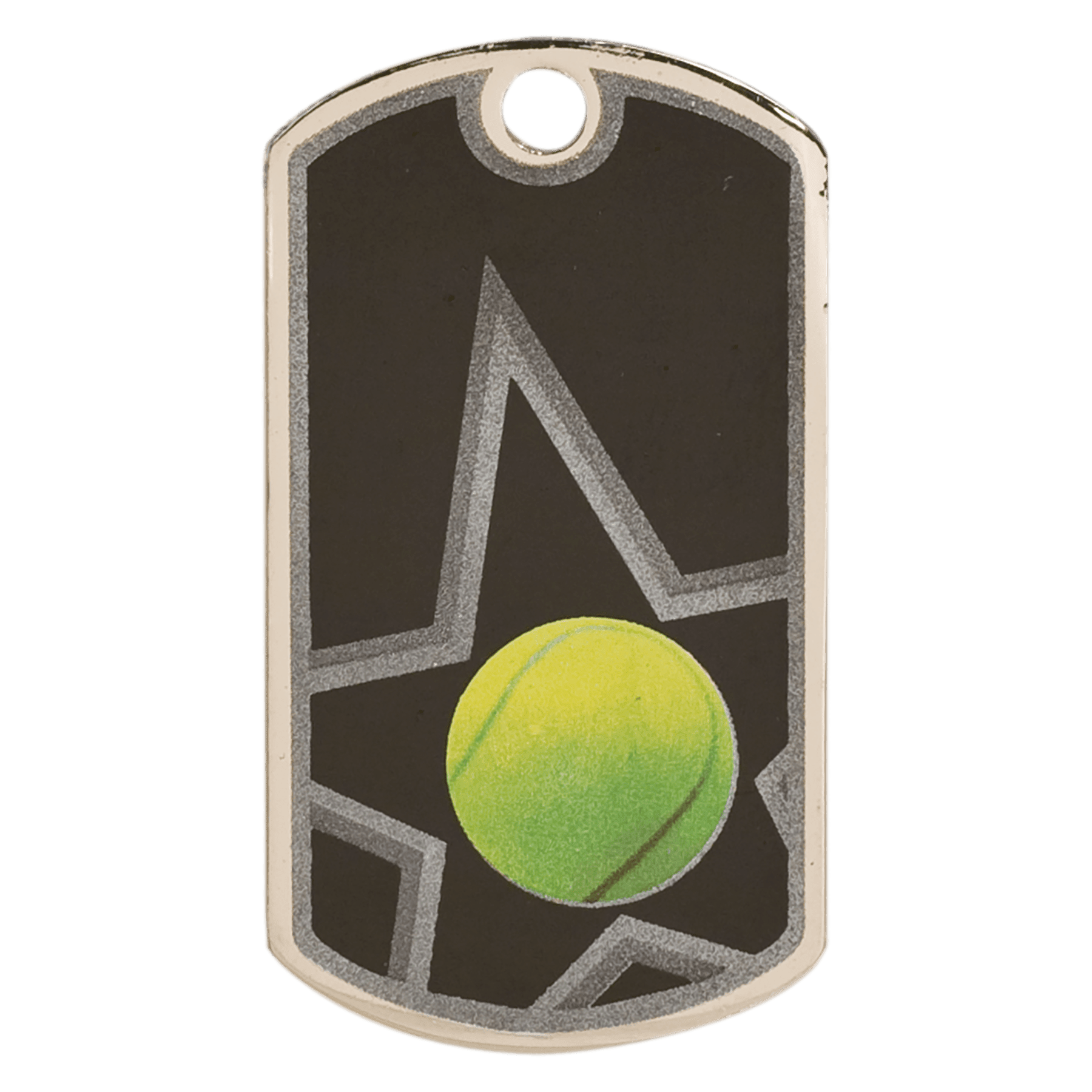 Tennis Dog Tag