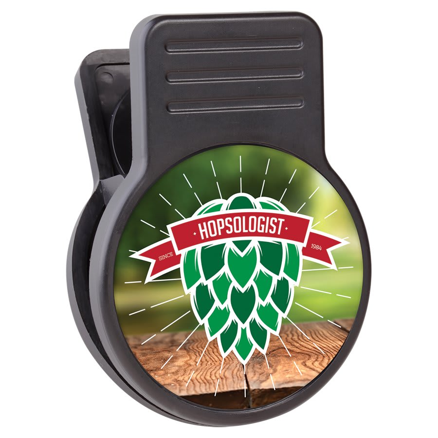 Magnetic Chip Clip with Bottle Opener and 2" Insert Area