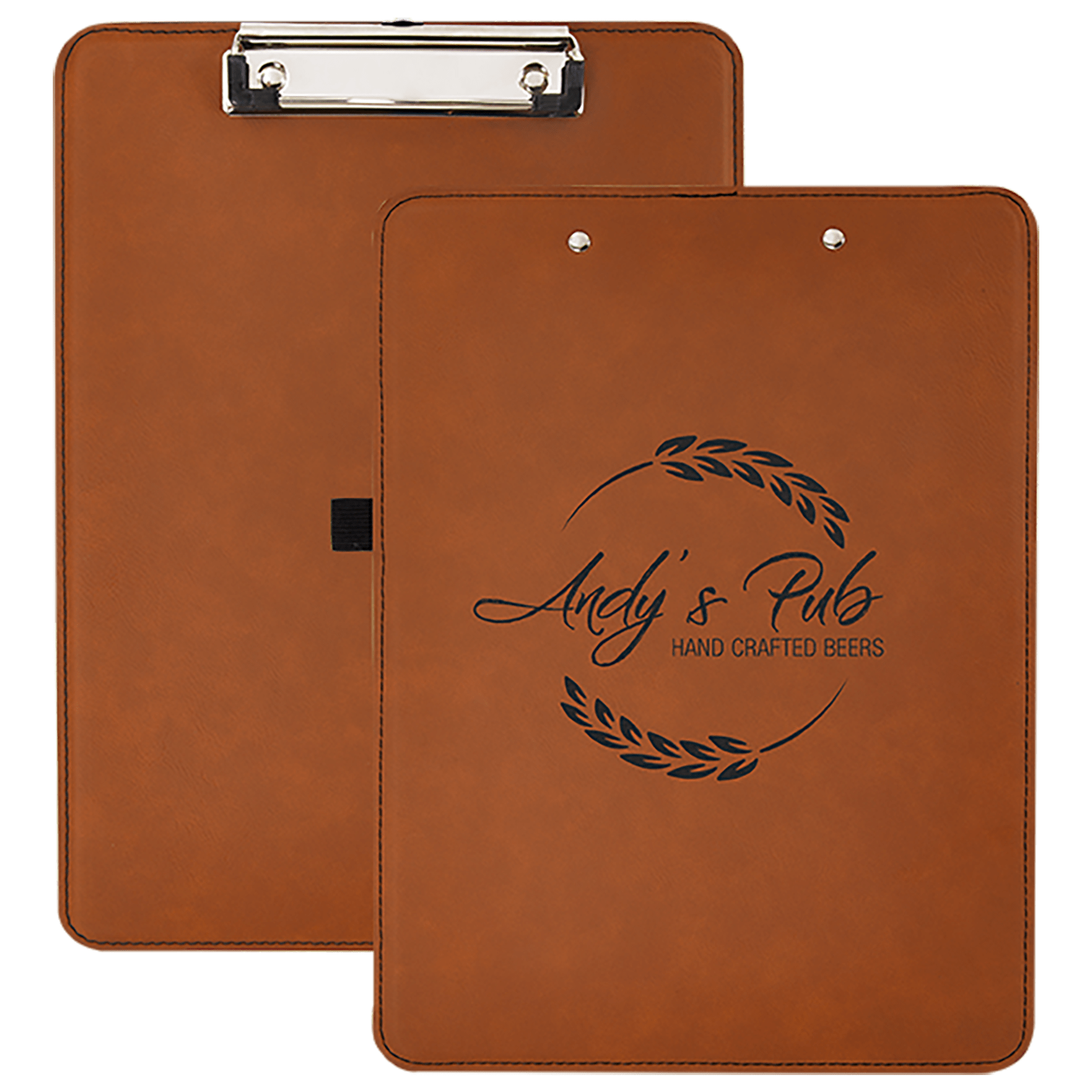 Rawhide Laserable Leatherette Clip Boards