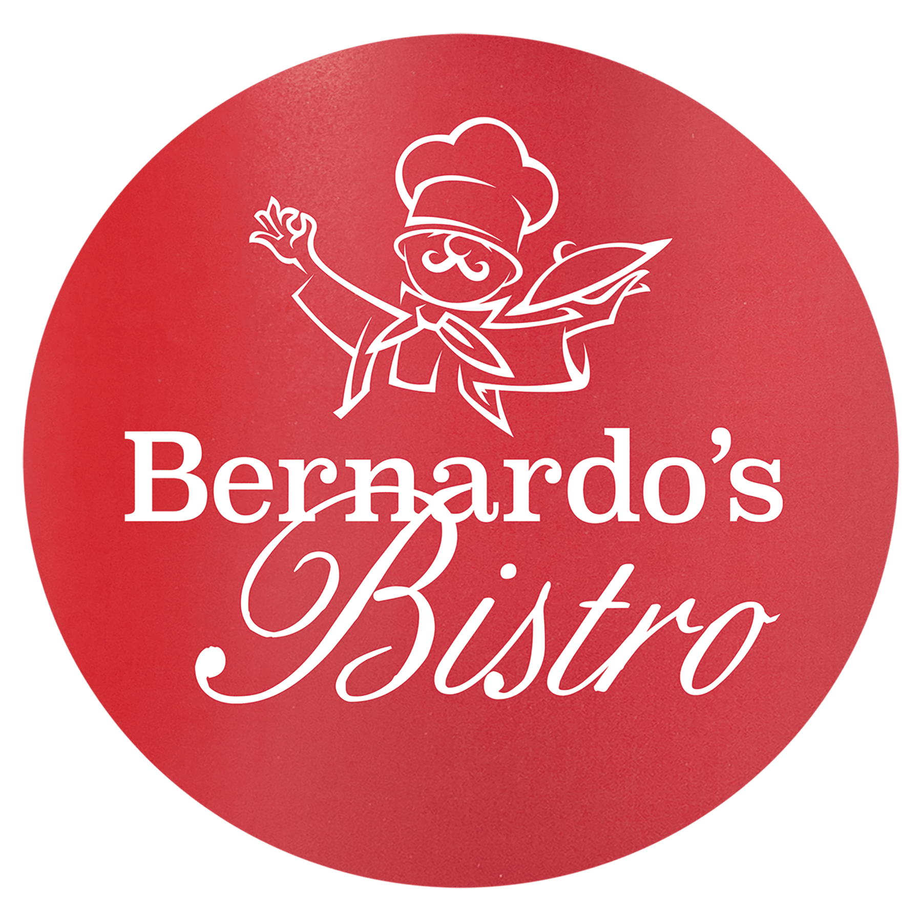 Round Red/White Silicone Coaster