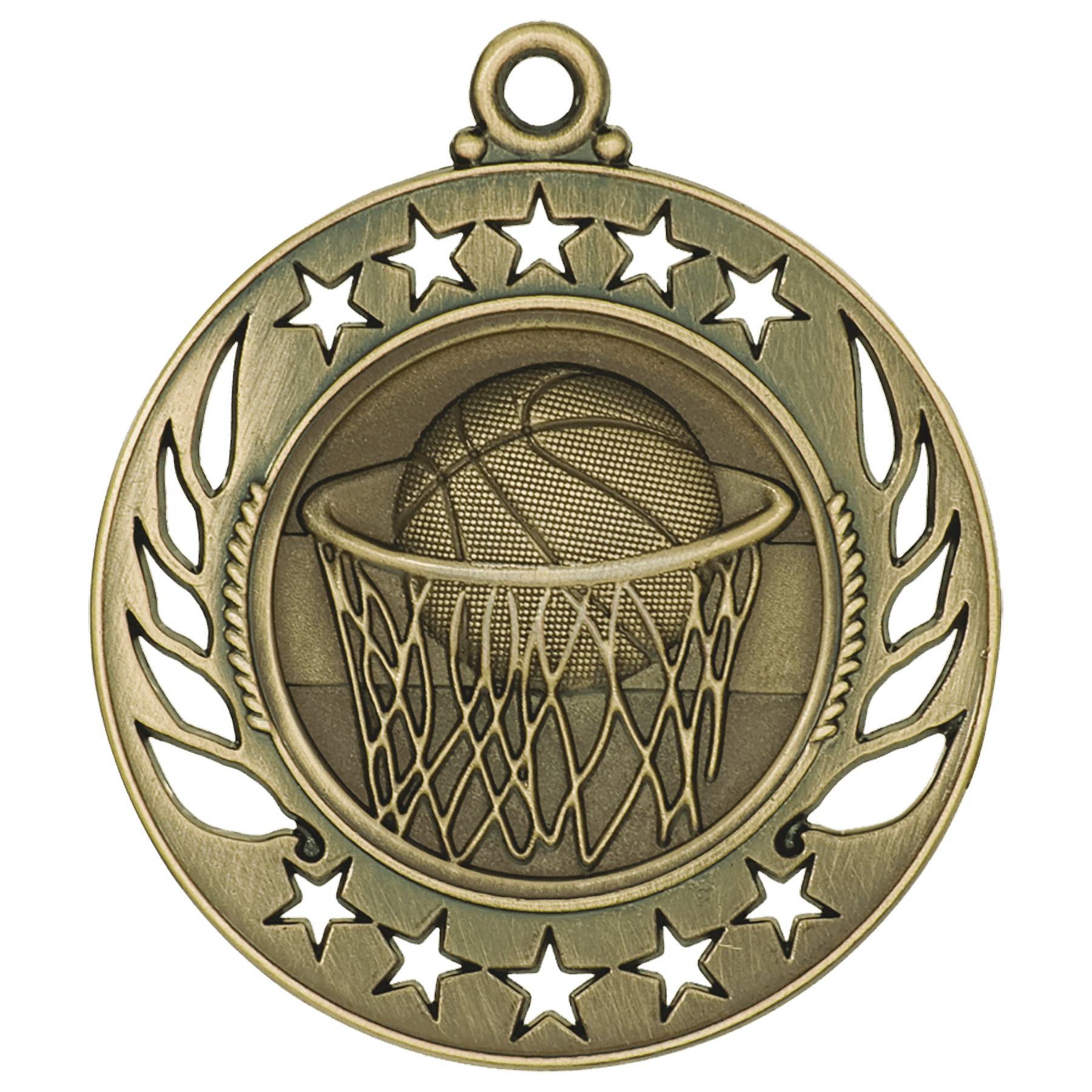Basketball Galaxy Medal-Gold