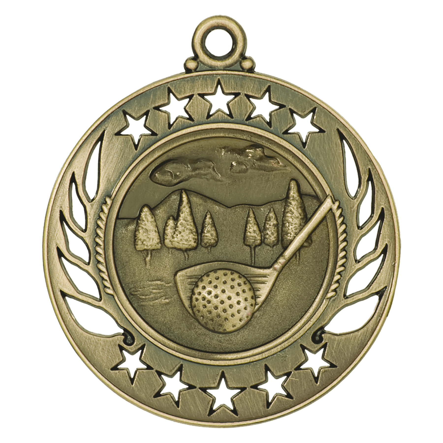 Golf Galaxy Medal-Gold