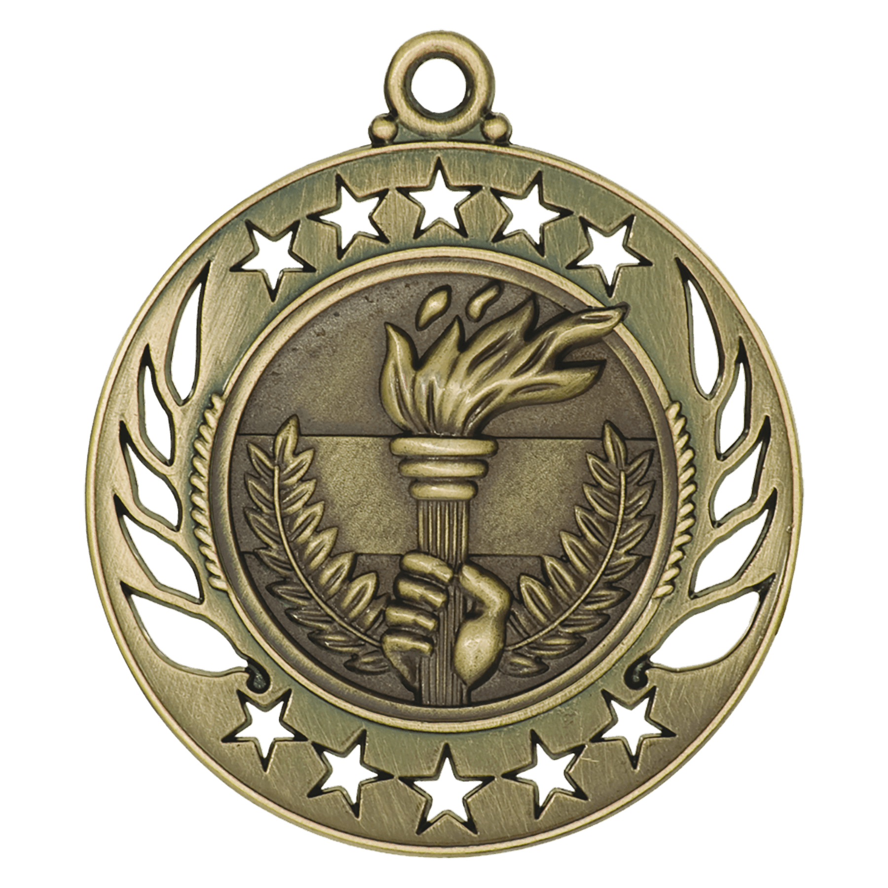 Torch Galaxy Medal-Gold