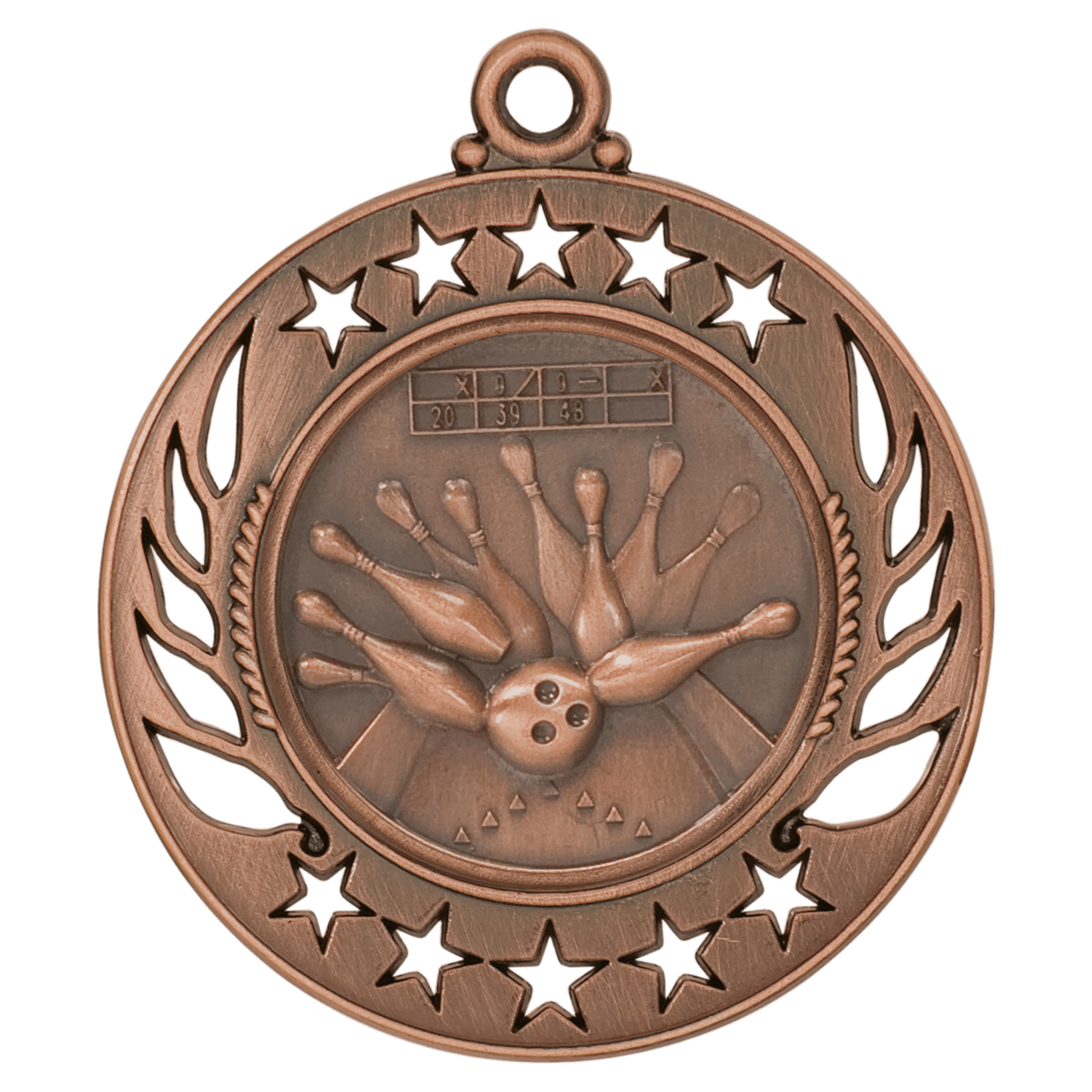 Bowling Galaxy Medal-Bronze