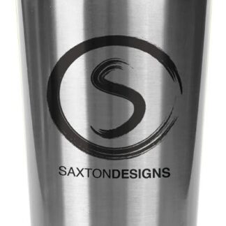 16 oz. Gloss Silver Travel Mug