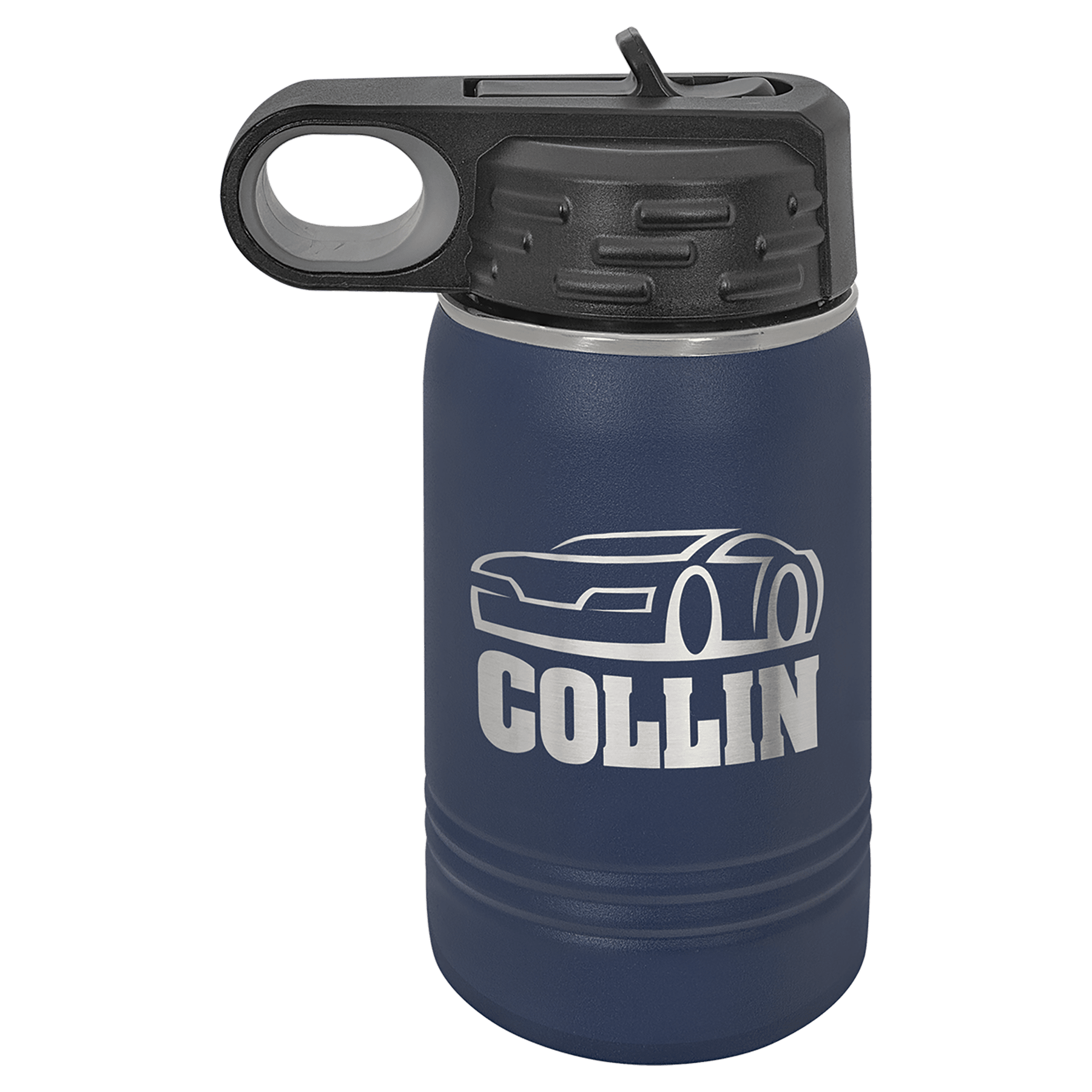 Navy Blue 12 oz. Polar Camel Water Bottle