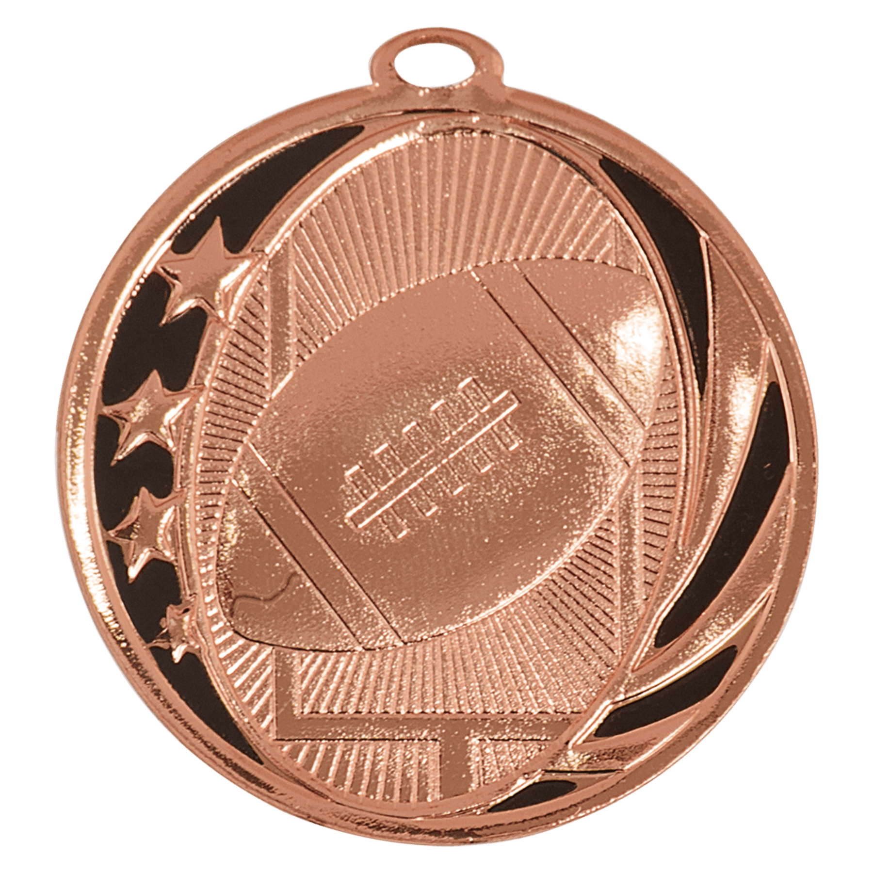 Football MidNite Star Medal-Bronze