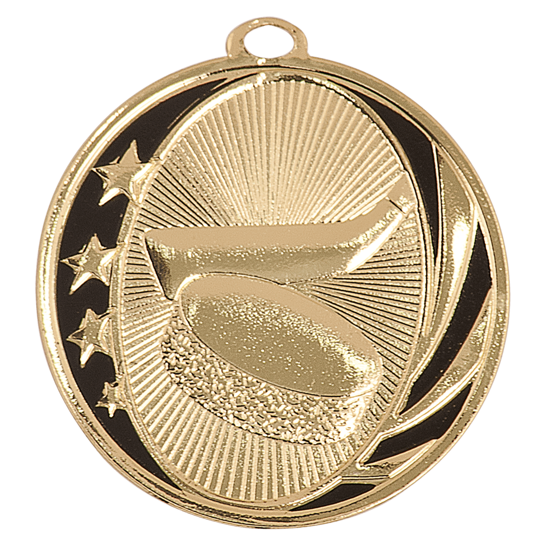 Hockey MidNite Star Medal-Gold
