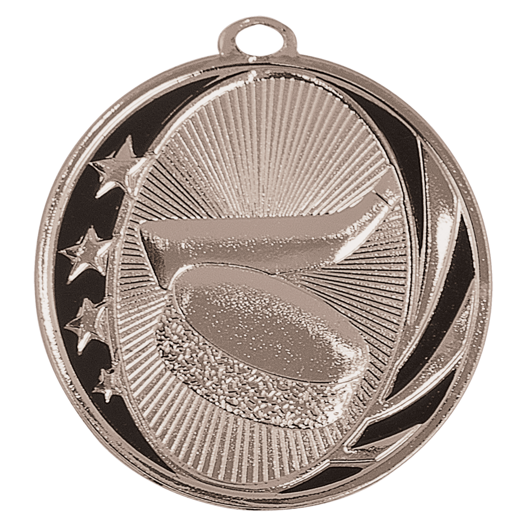 Hockey MidNite Star Medal-Silver
