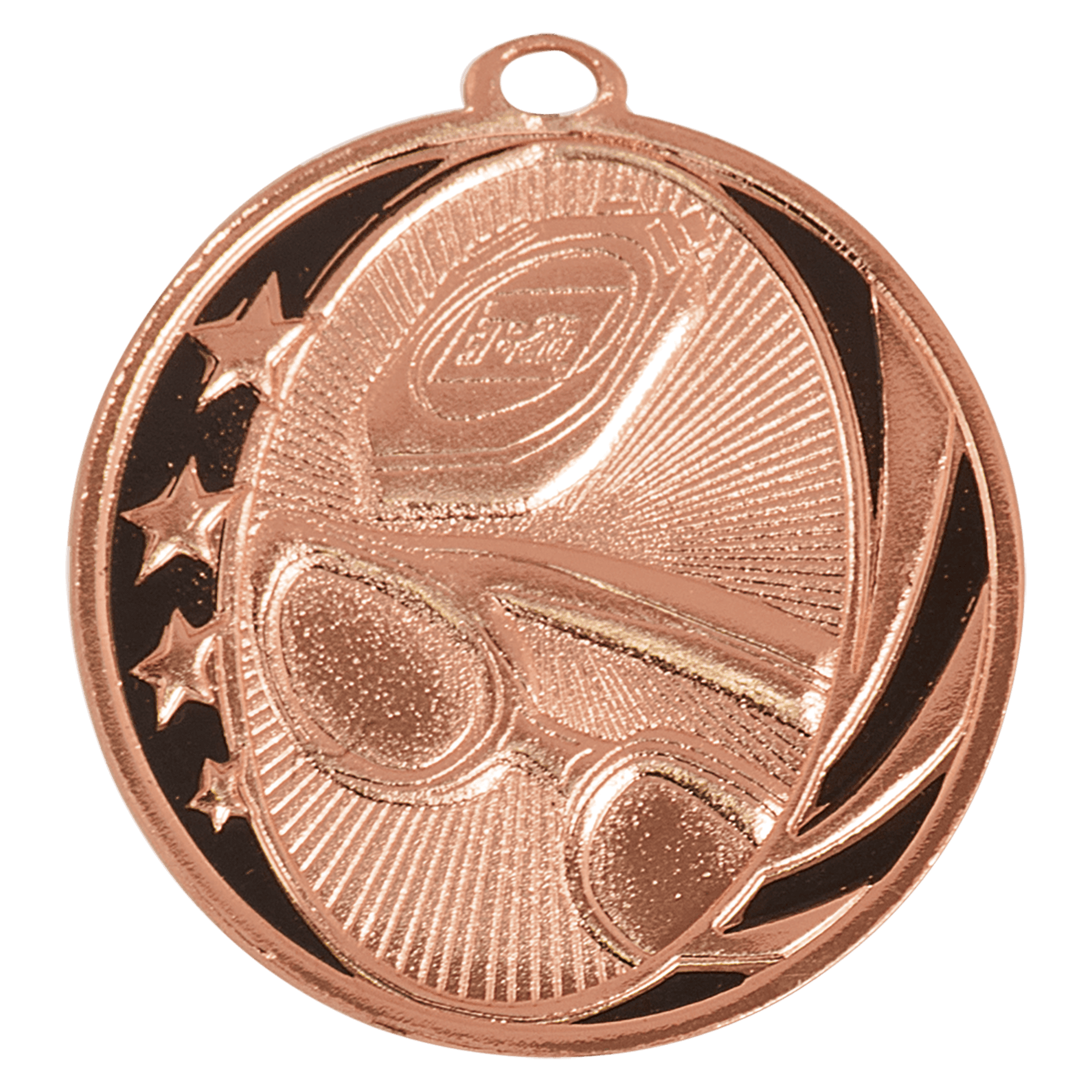 Swimming MidNite Star Medal-Bronze