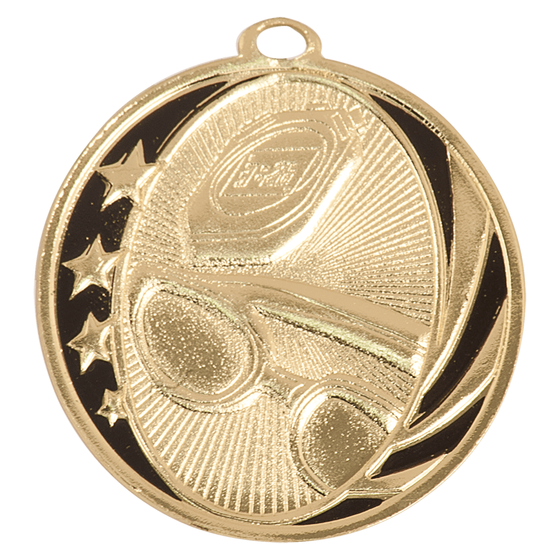 Swimming MidNite Star Medal-Gold