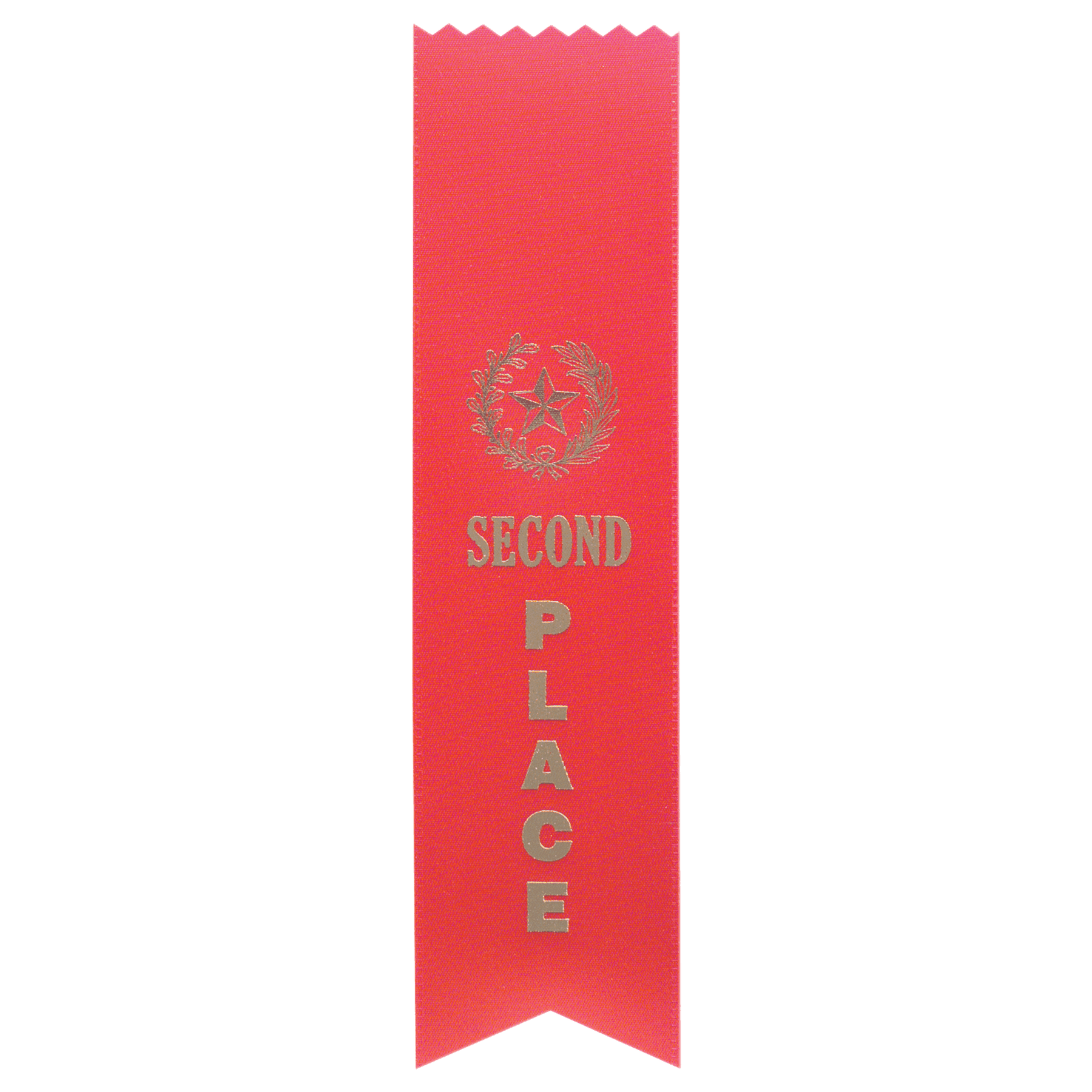 2nd Place Pinked Ribbon