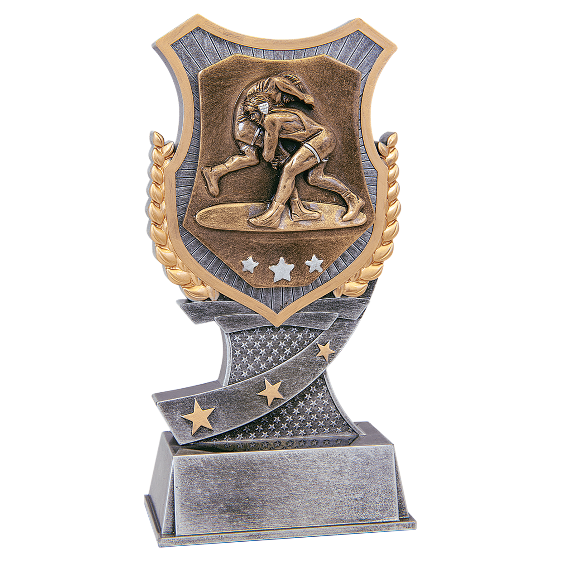 Wrestling Shield Award-7"