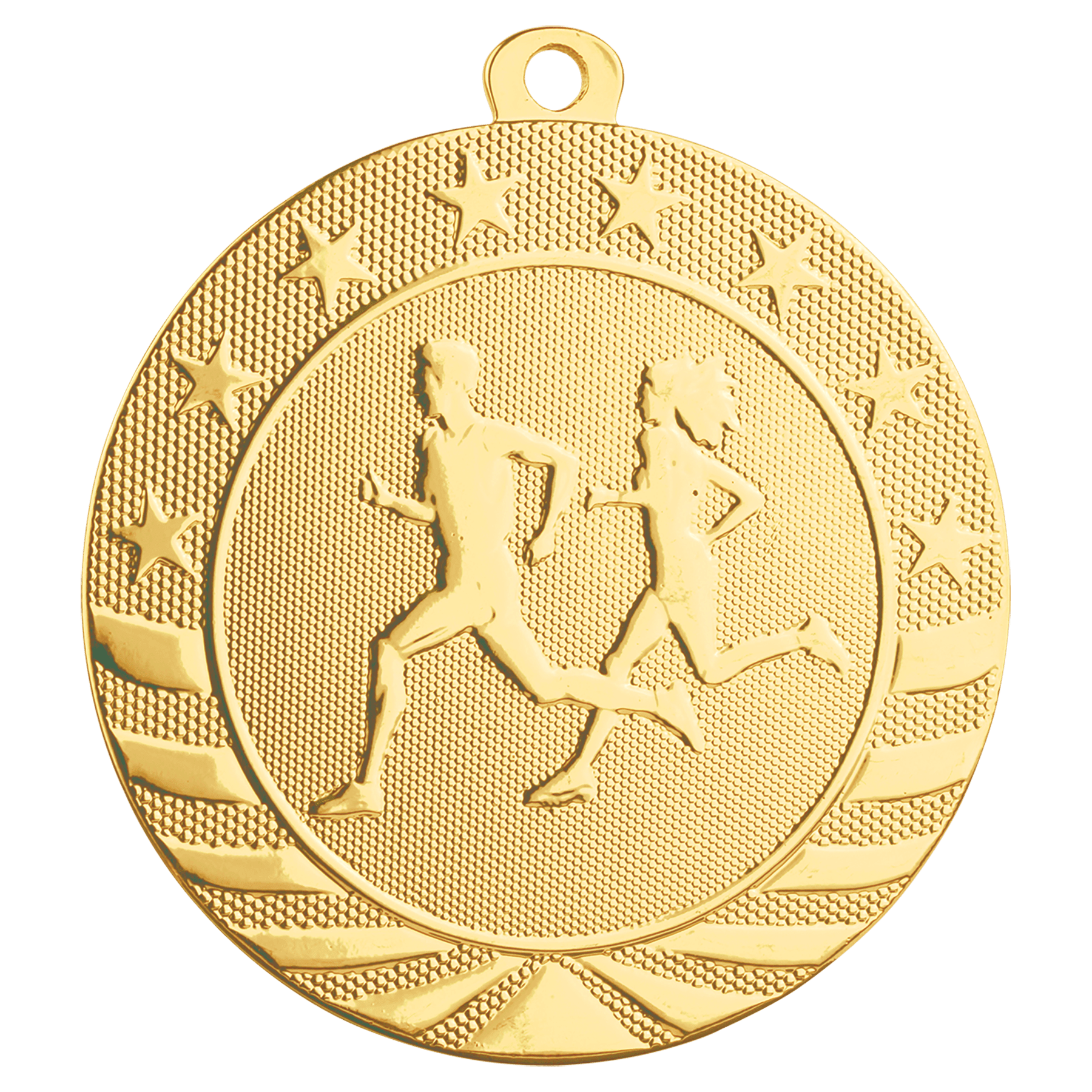 Cross Country Starbrite Medal-Gold