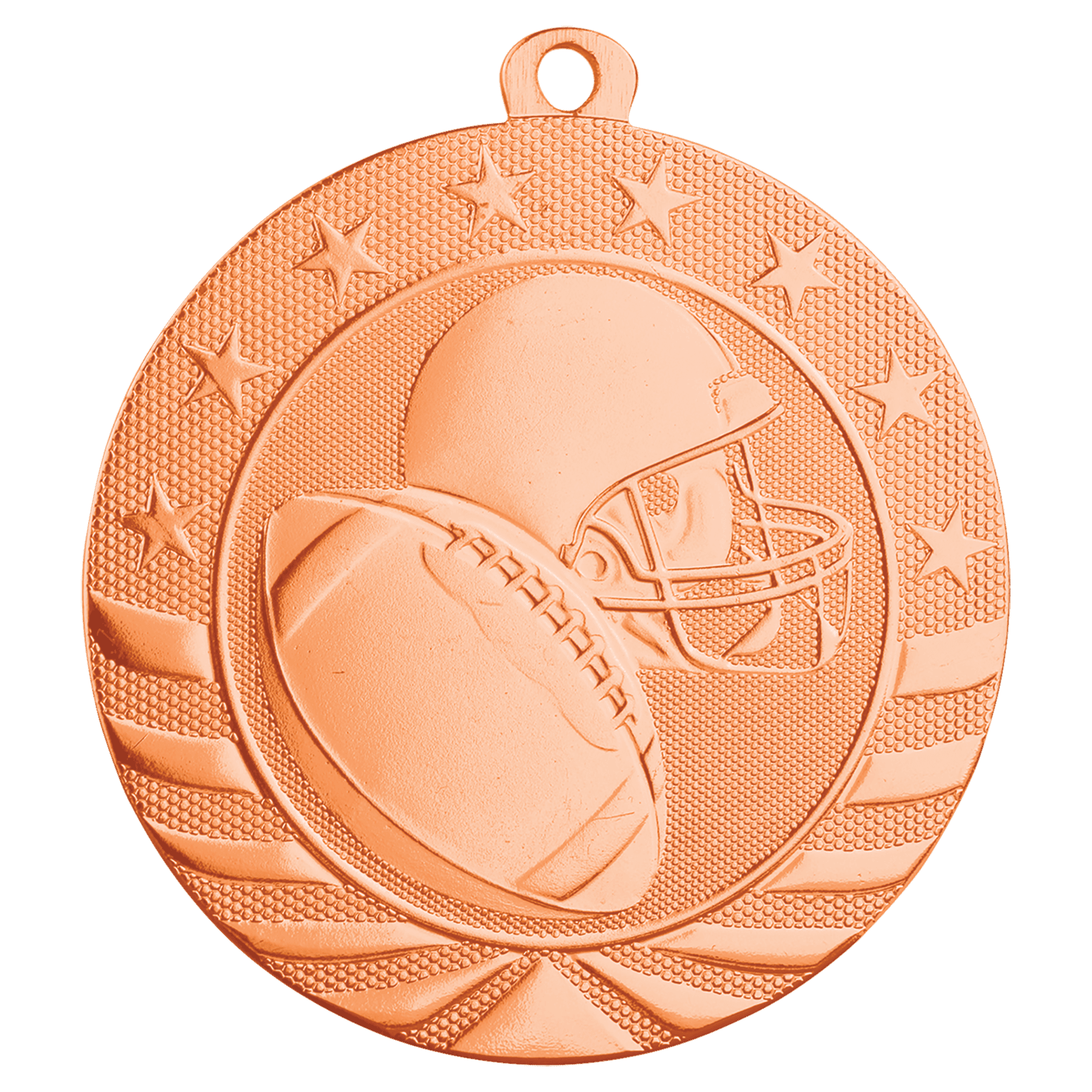 Football Starbrite Medal-Bronze